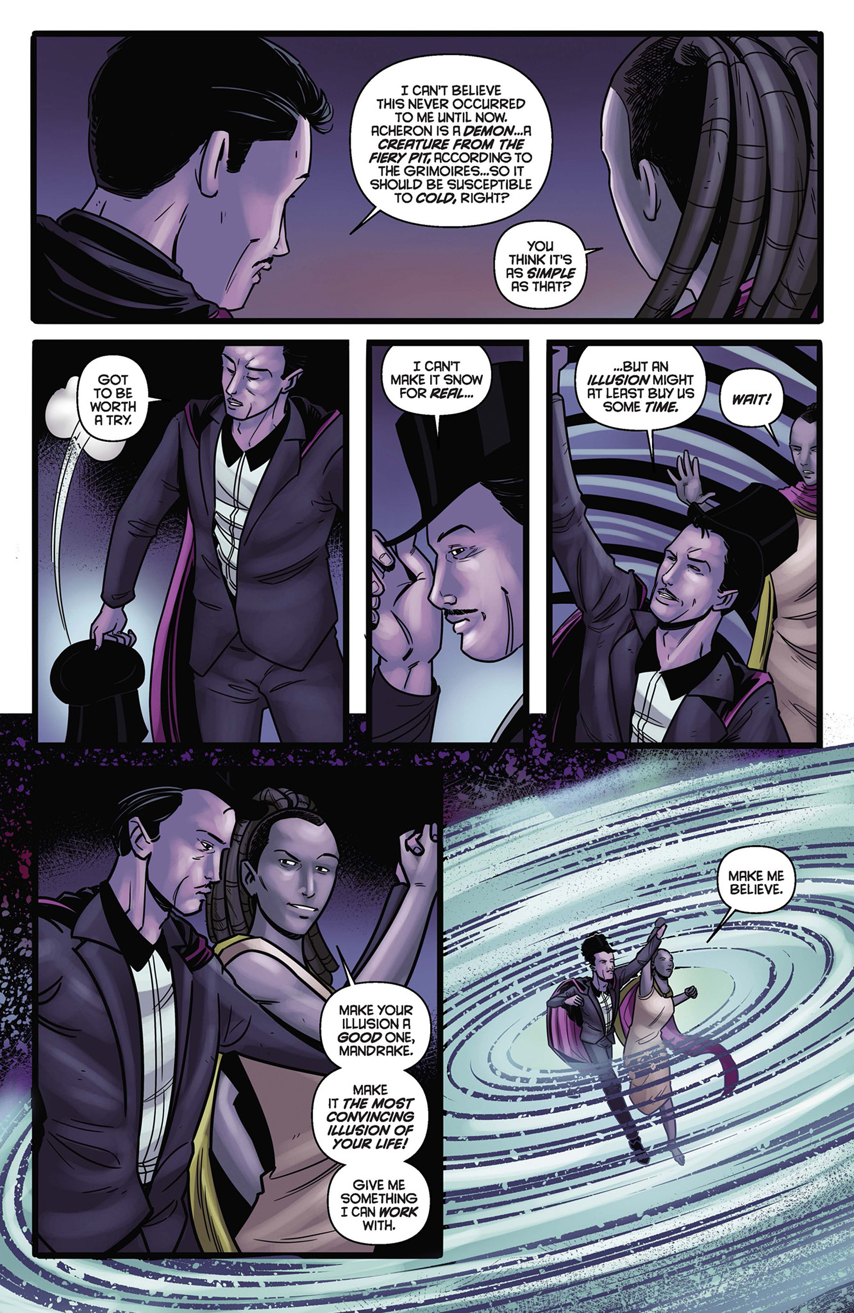 Read online King: Mandrake the Magician comic -  Issue #4 - 14