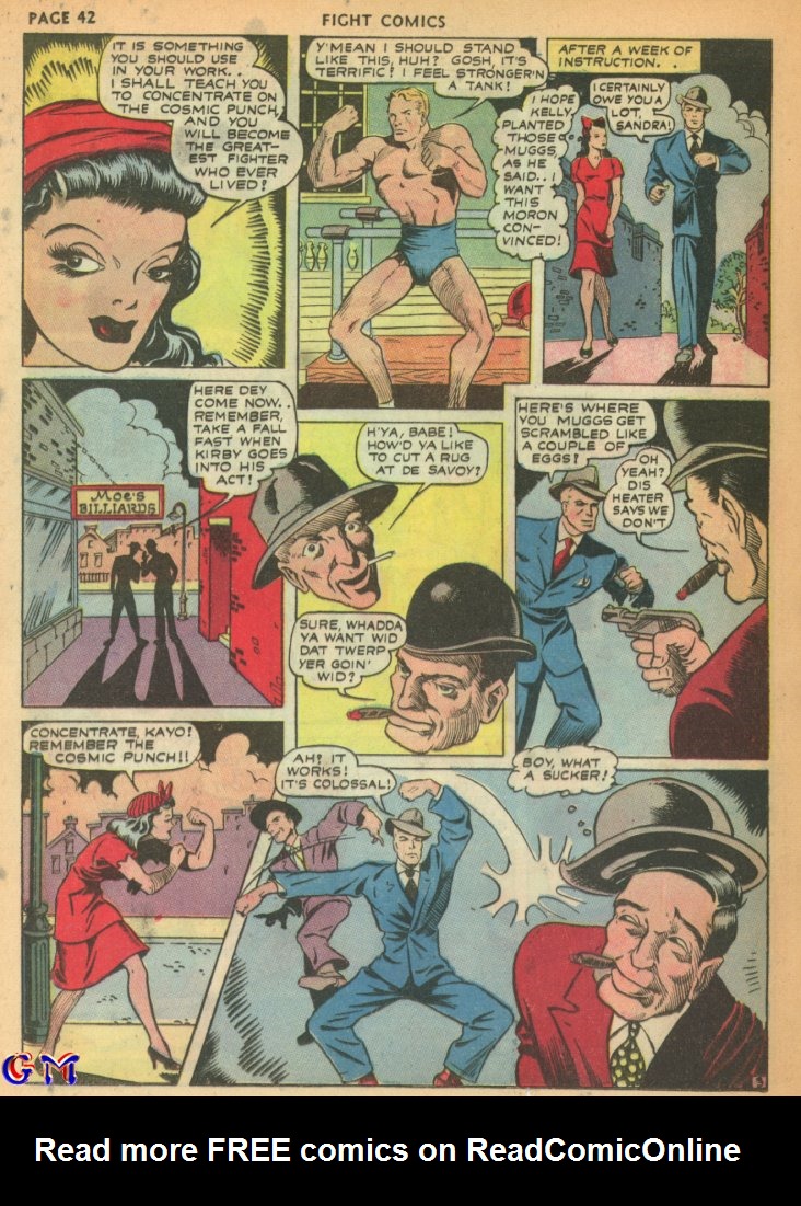 Read online Fight Comics comic -  Issue #20 - 43