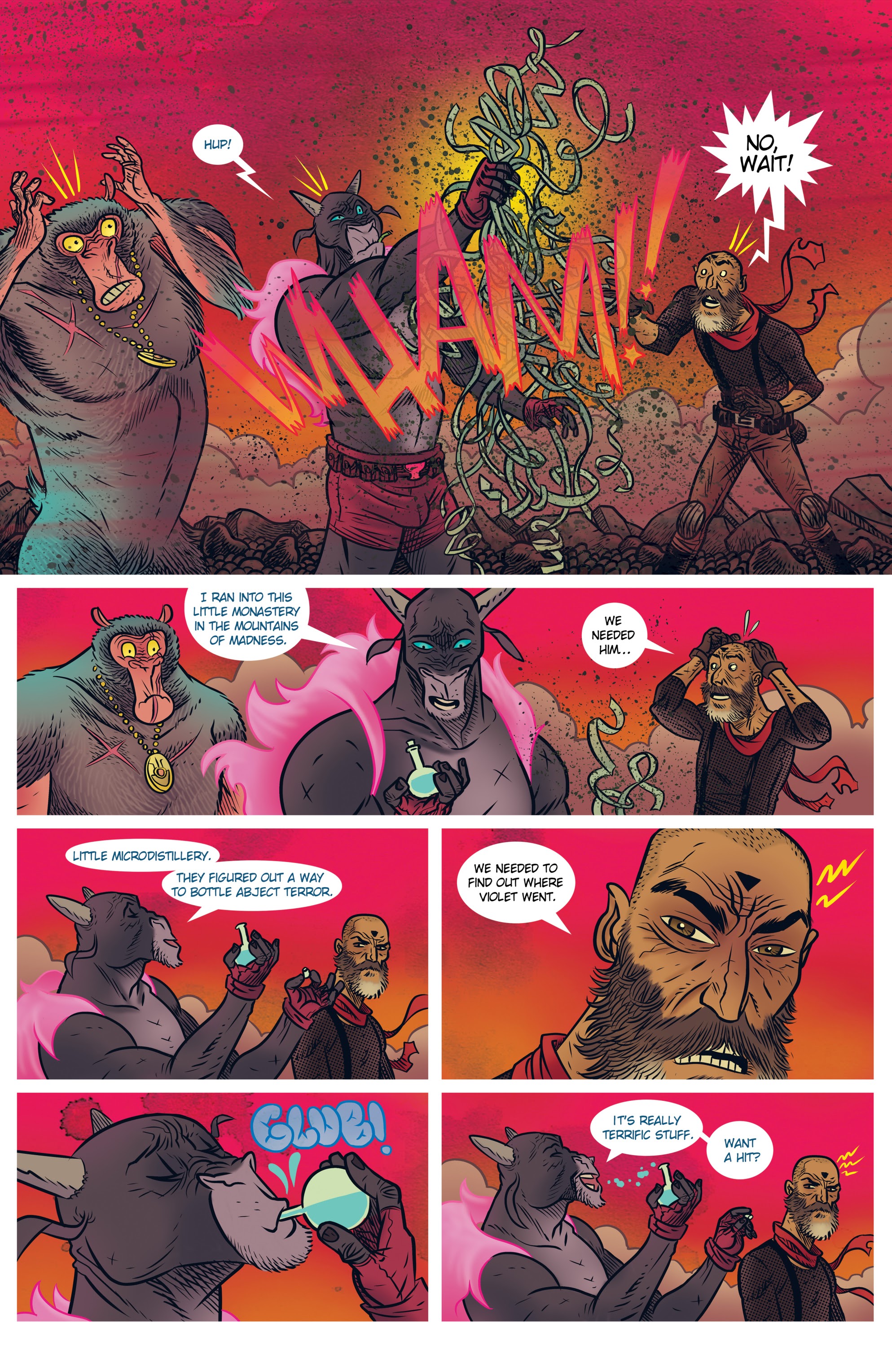 Read online Ether: The Disappearance of Violet Bell comic -  Issue # _TPB - 94