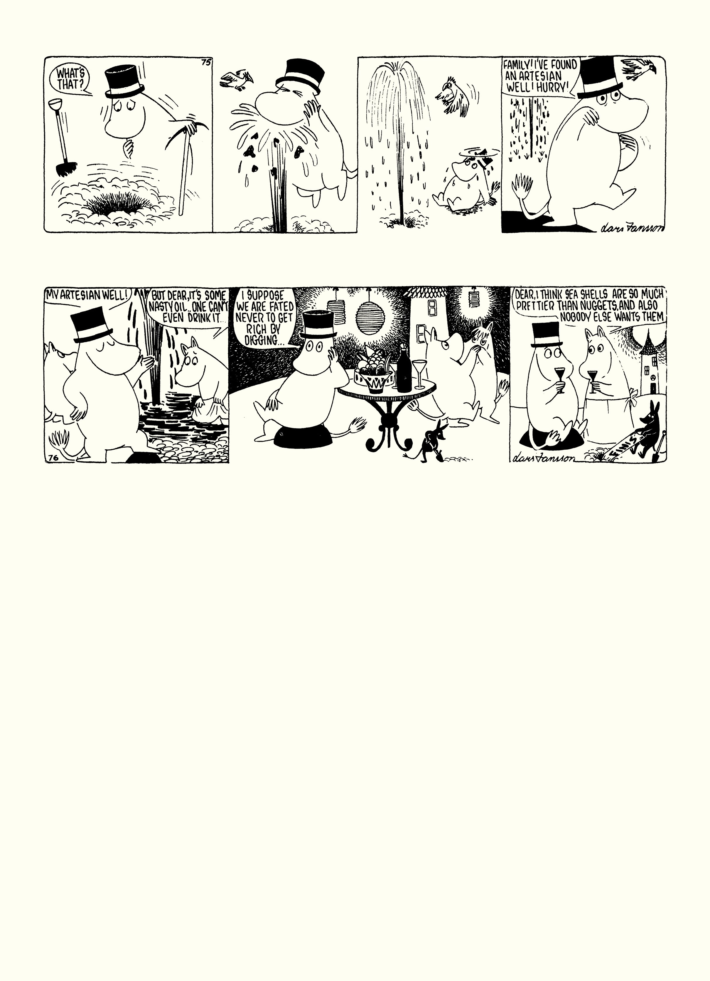 Read online Moomin: The Complete Lars Jansson Comic Strip comic -  Issue # TPB 7 - 88
