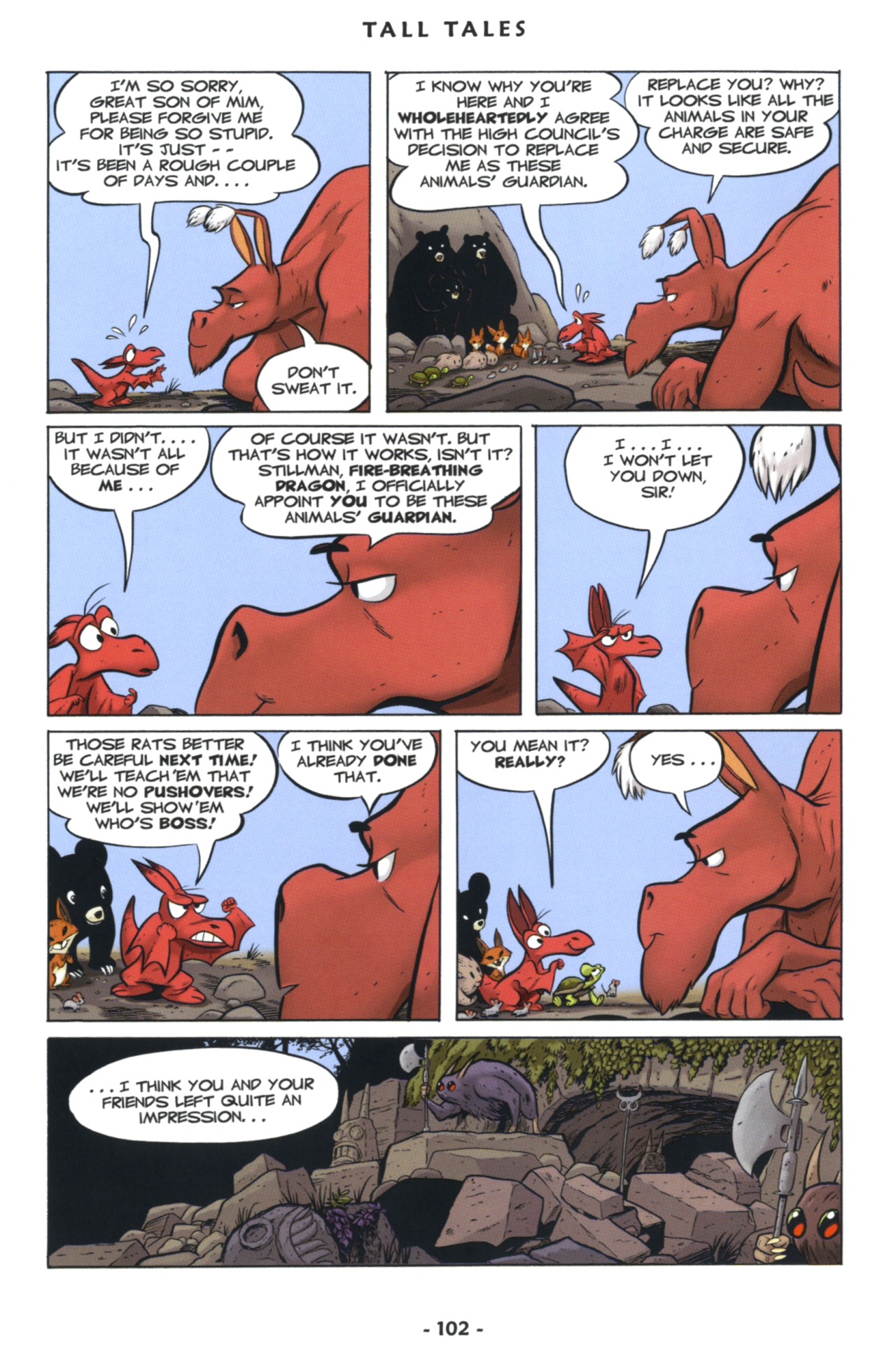 Read online Bone: Tall Tales comic -  Issue # TPB - 112