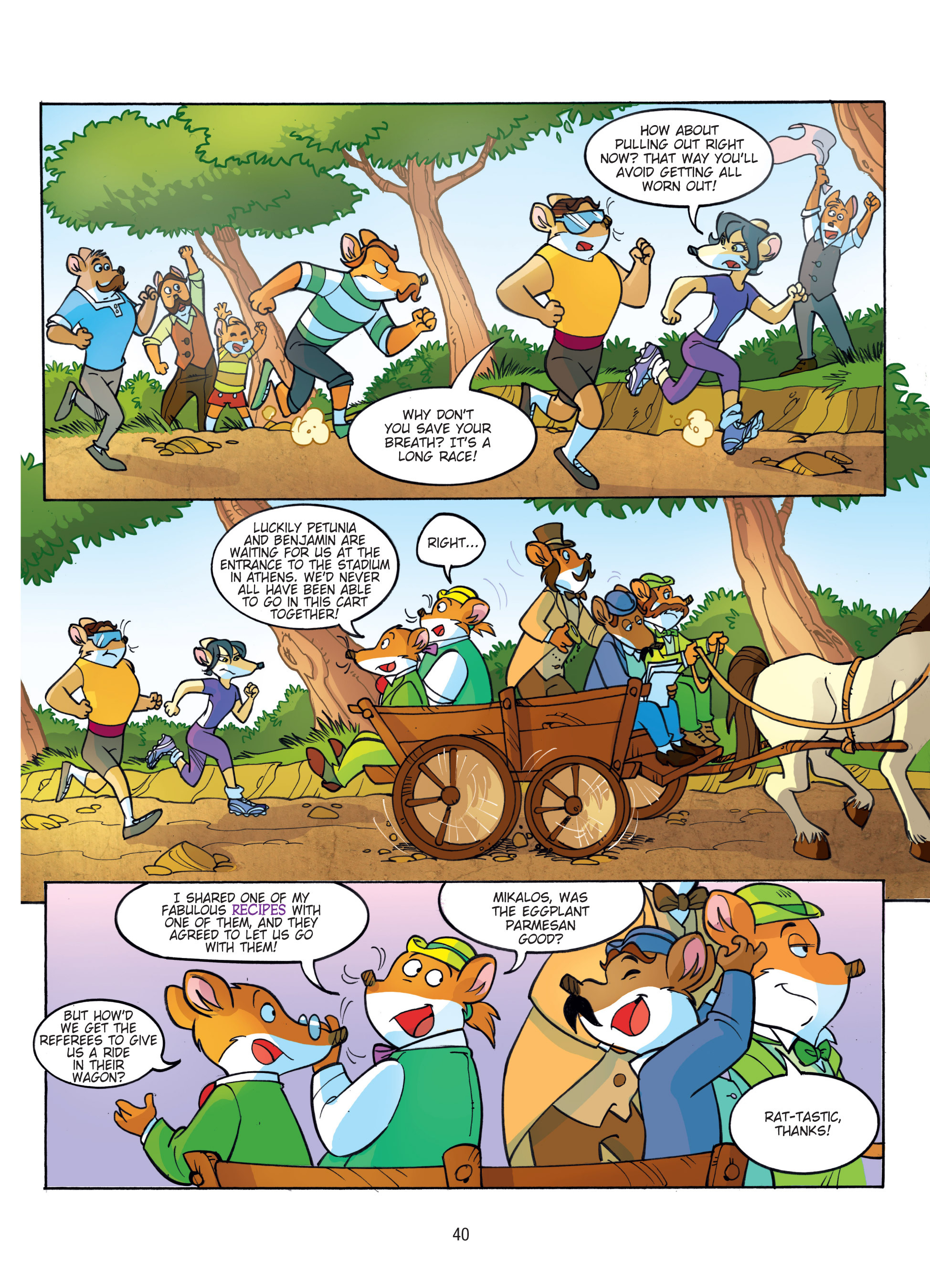 Read online Geronimo Stilton comic -  Issue # TPB 10 - 40