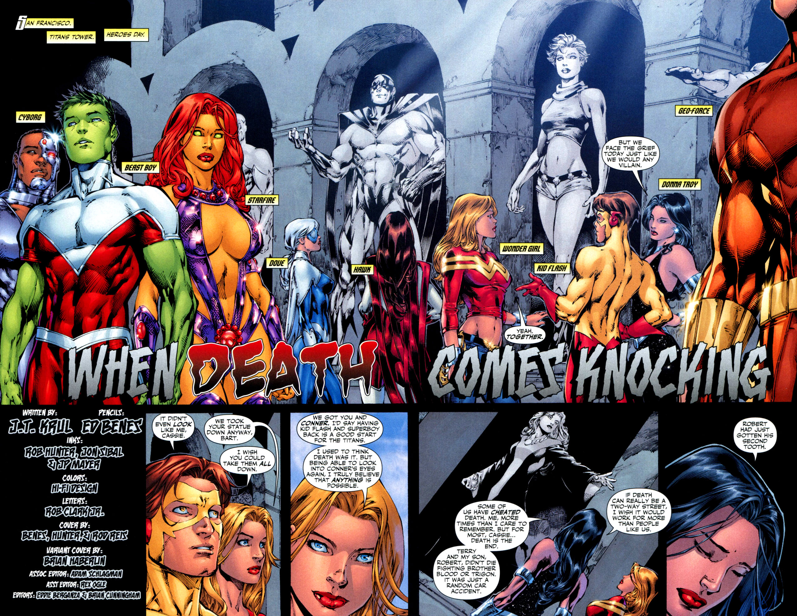 Read online Blackest Night: Titans comic -  Issue #1 - 3