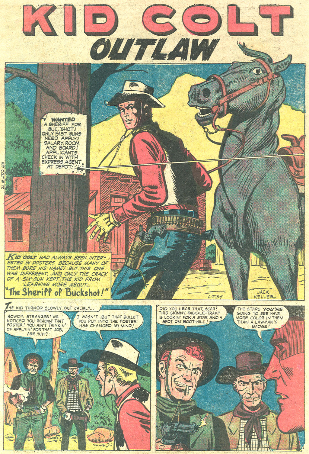Read online Kid Colt Outlaw comic -  Issue #72 - 4