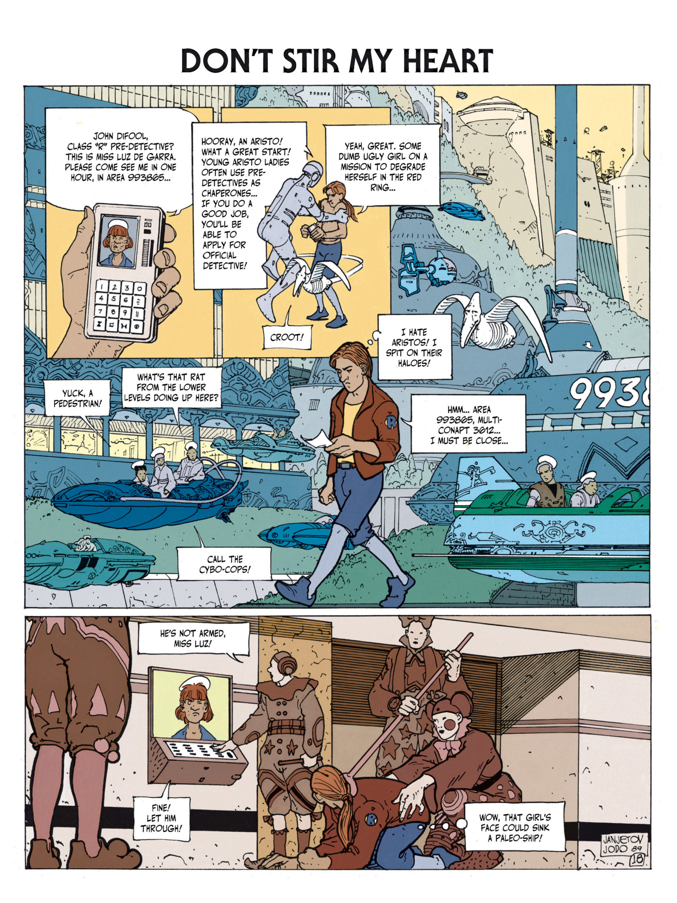 Read online Before the Incal comic -  Issue #2 - 21