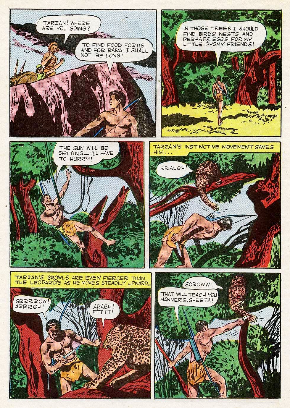 Read online Tarzan (1948) comic -  Issue #18 - 31