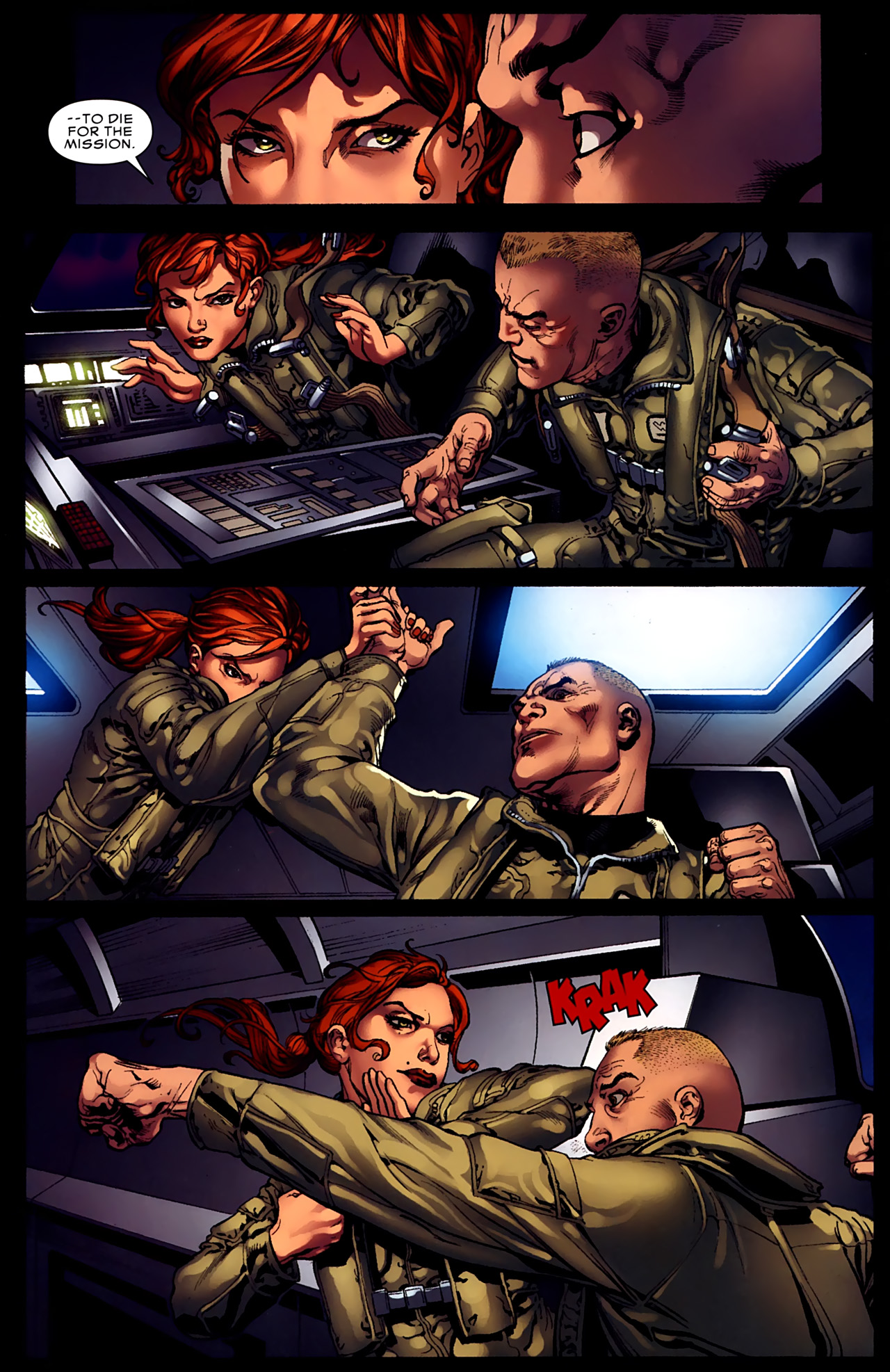 Read online Black Widow: Deadly Origin comic -  Issue #1 - 7