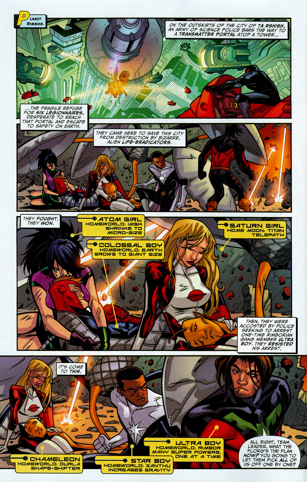 Read online Legion of Super-Heroes (2005) comic -  Issue #44 - 7