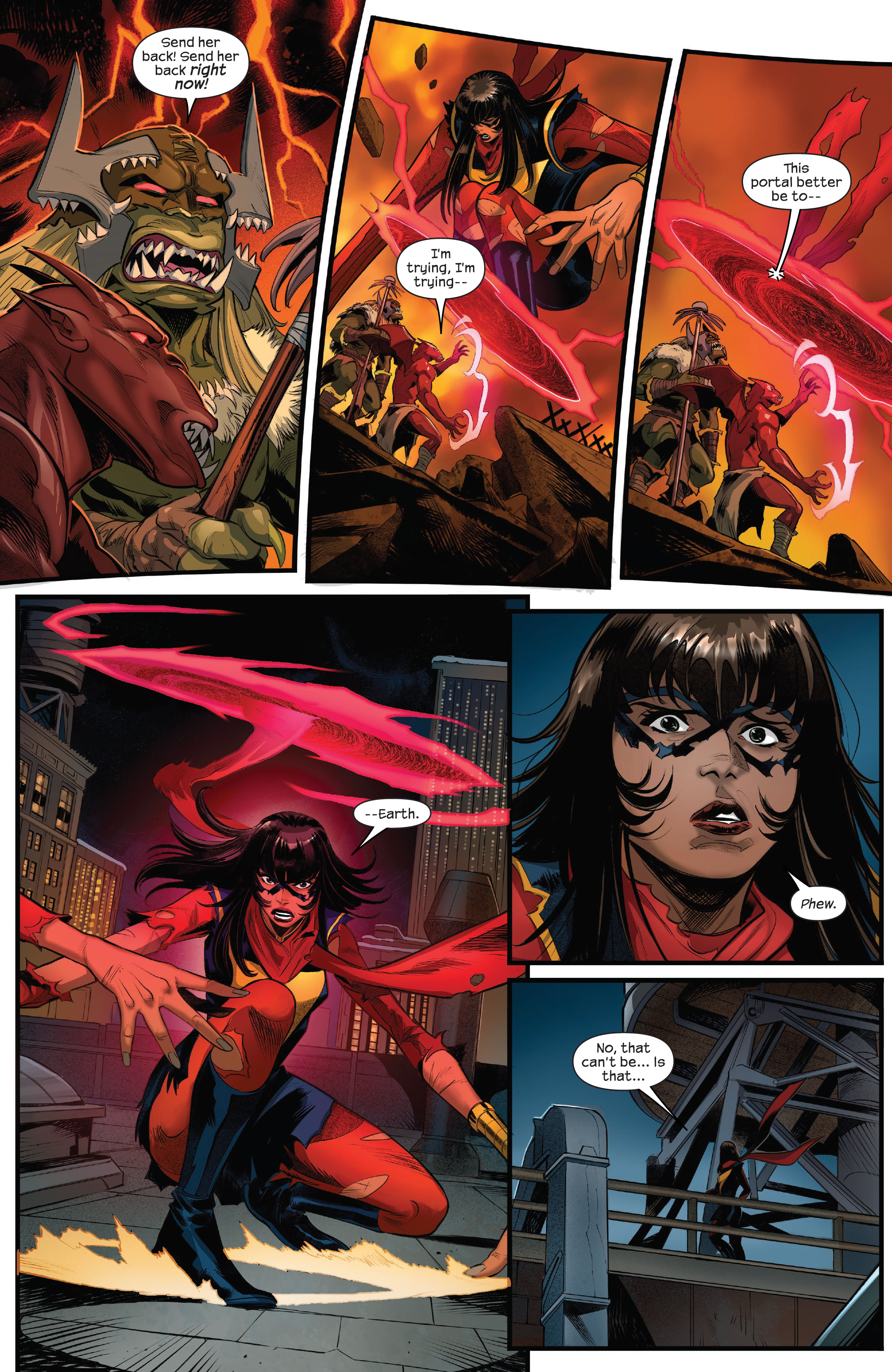 Read online Dark Web: Ms. Marvel comic -  Issue #2 - 8