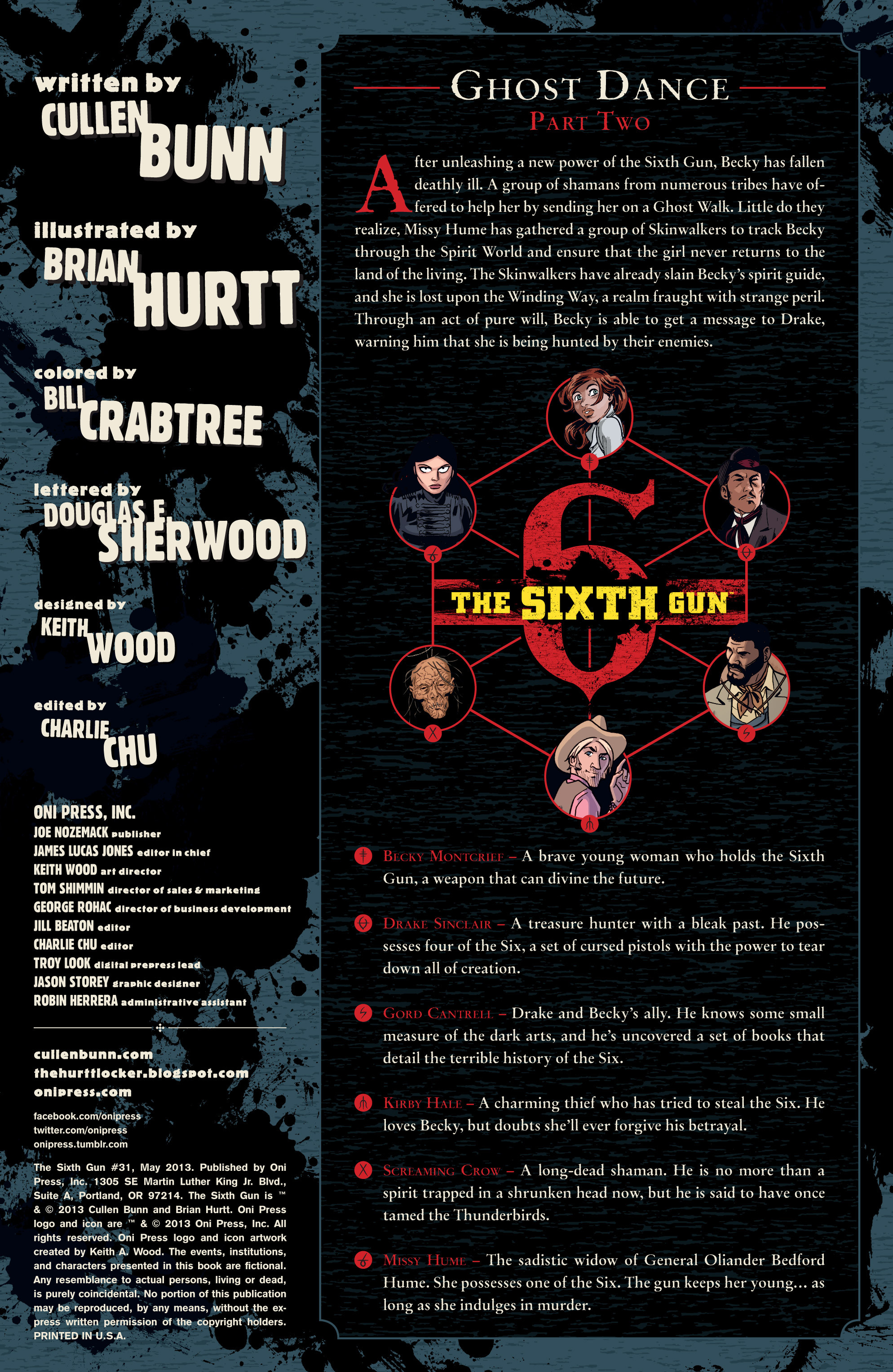 Read online The Sixth Gun comic -  Issue #31 - 2
