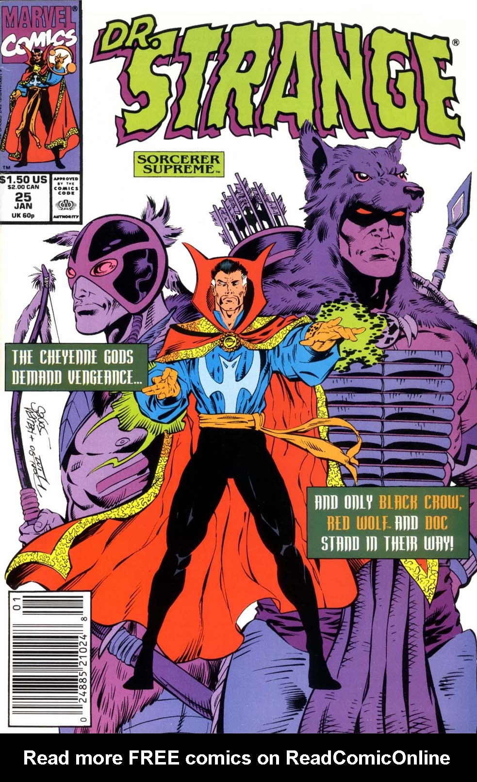 Read online Doctor Strange: Sorcerer Supreme comic -  Issue #25 - 1