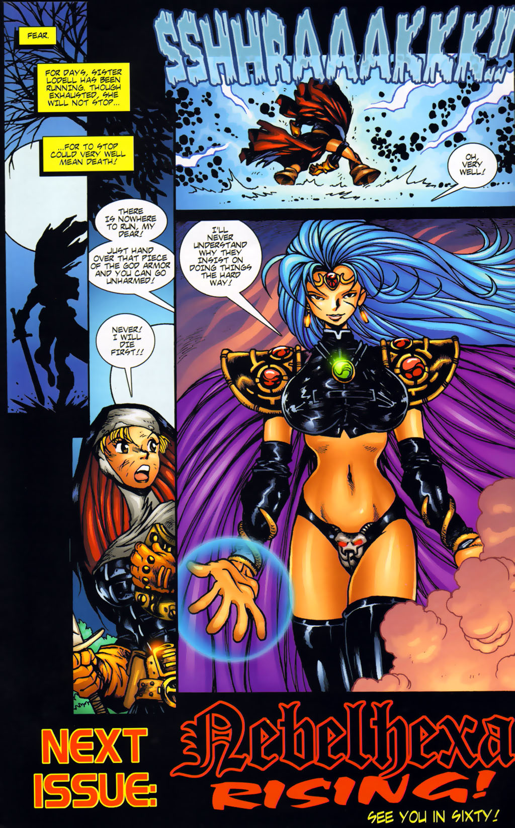 Read online Warrior Nun Areala: Resurrection comic -  Issue #2 - 23