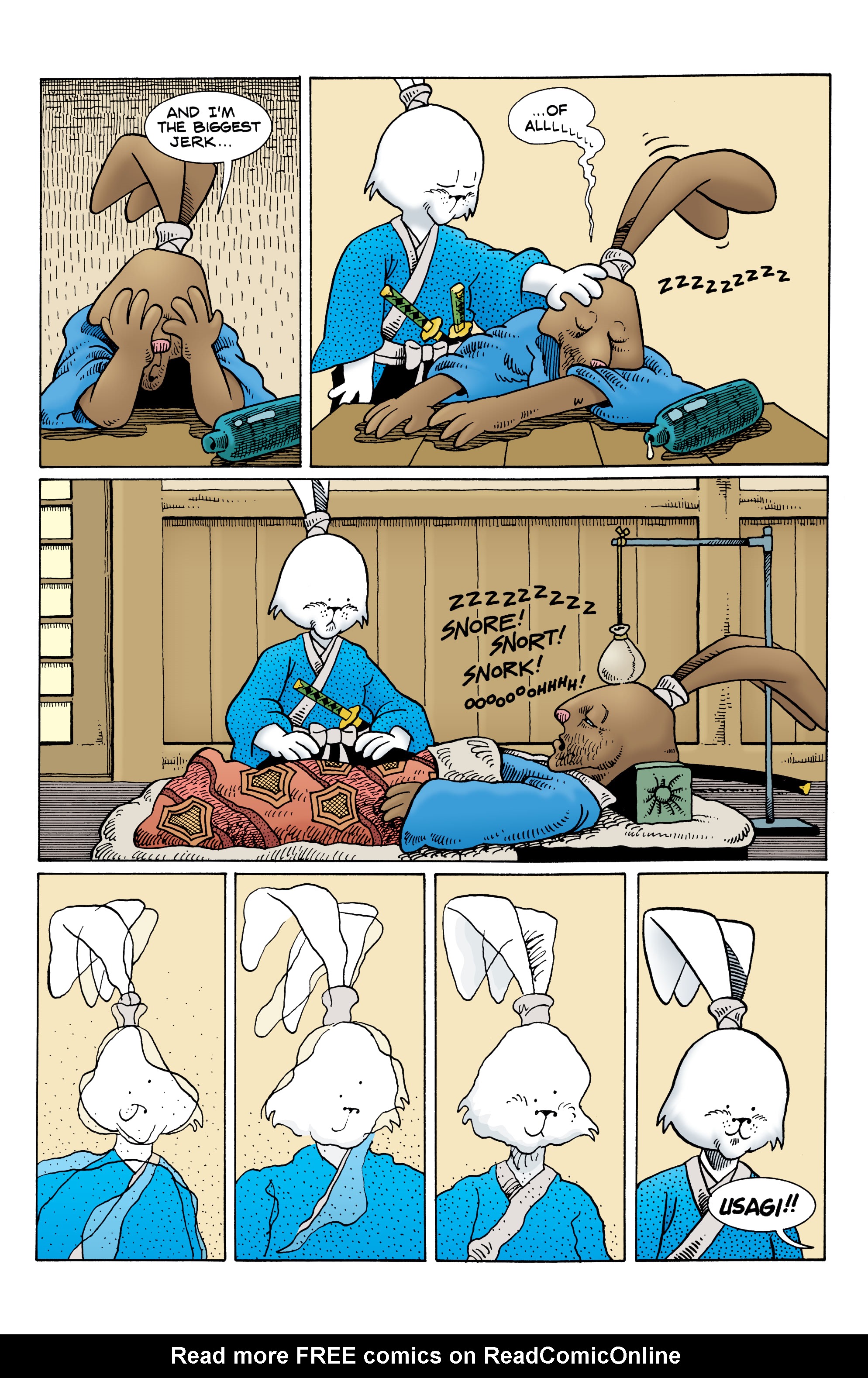 Read online Usagi Yojimbo Color Classics comic -  Issue #3 - 19