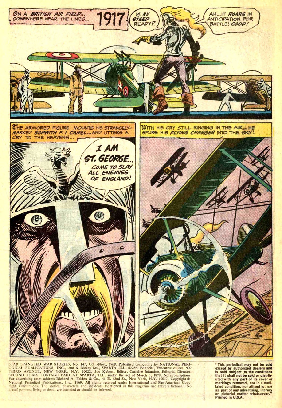 Read online Star Spangled War Stories (1952) comic -  Issue #147 - 3