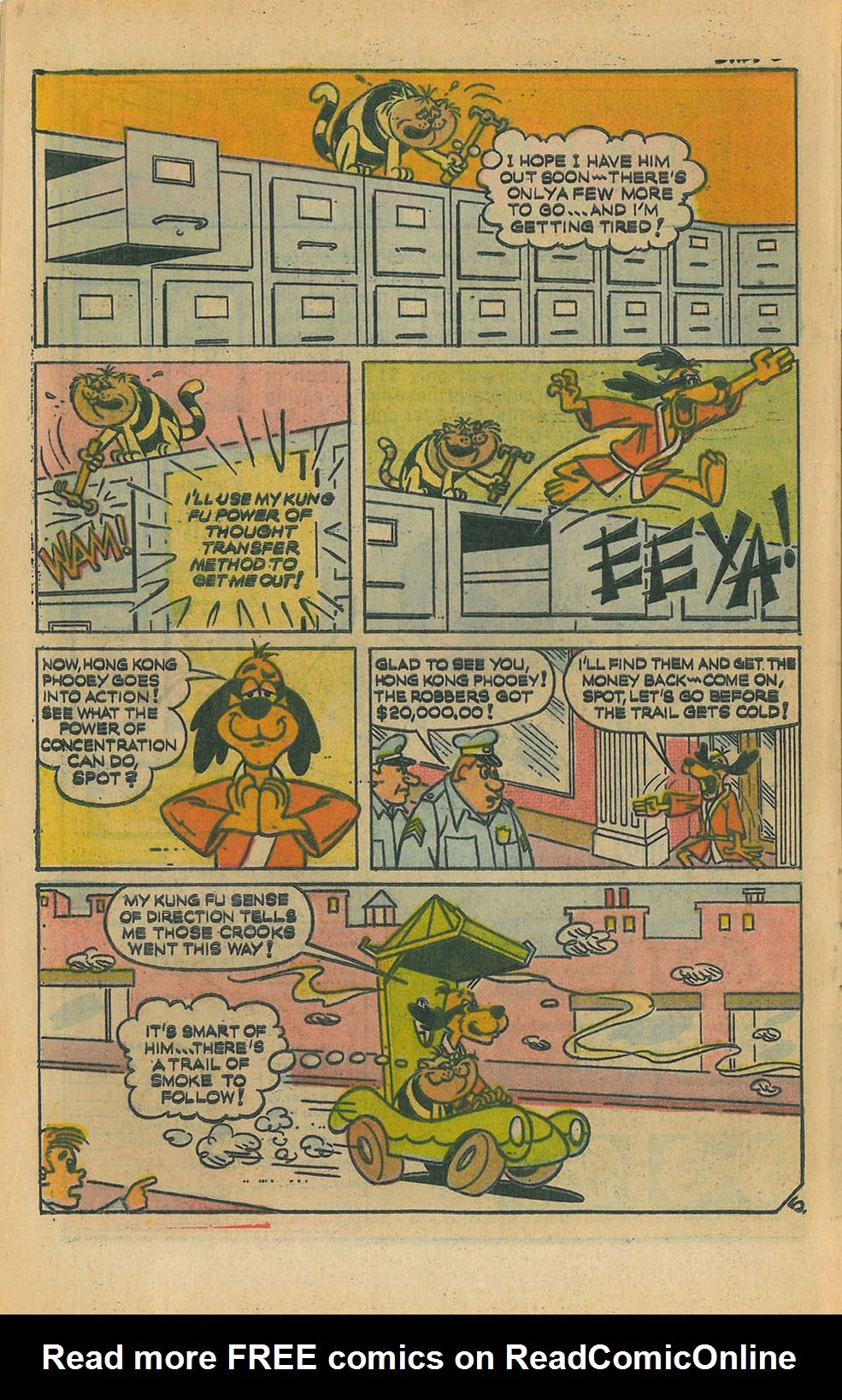 Read online Hong Kong Phooey comic -  Issue #3 - 8