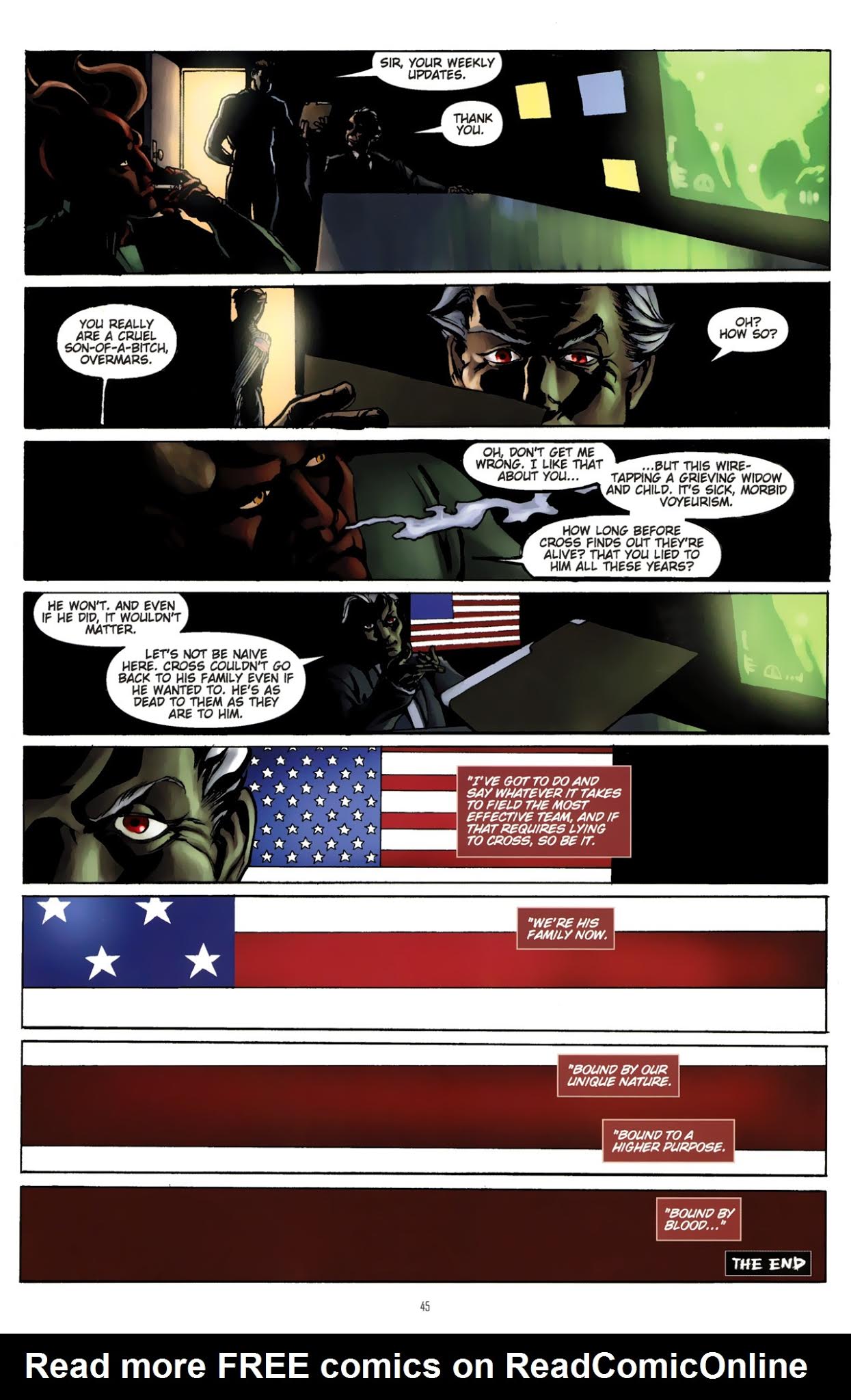 Read online CVO : Covert Vampiric Operations -- 100-Page Spectacular comic -  Issue # TPB - 47