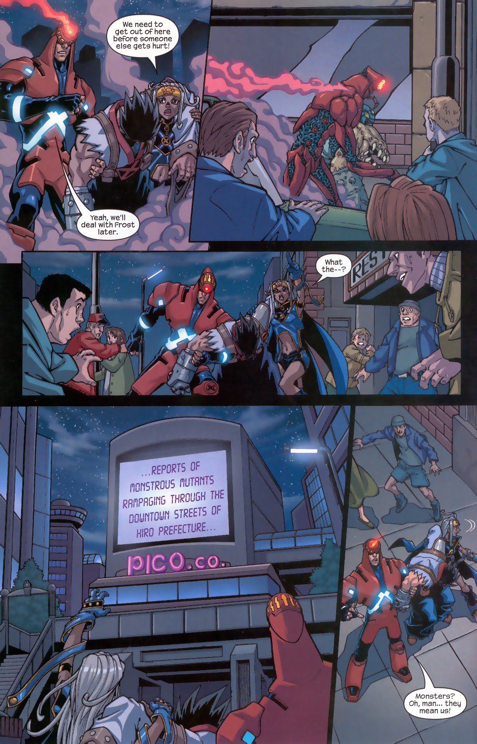 Read online X-Men: Ronin comic -  Issue #3 - 7