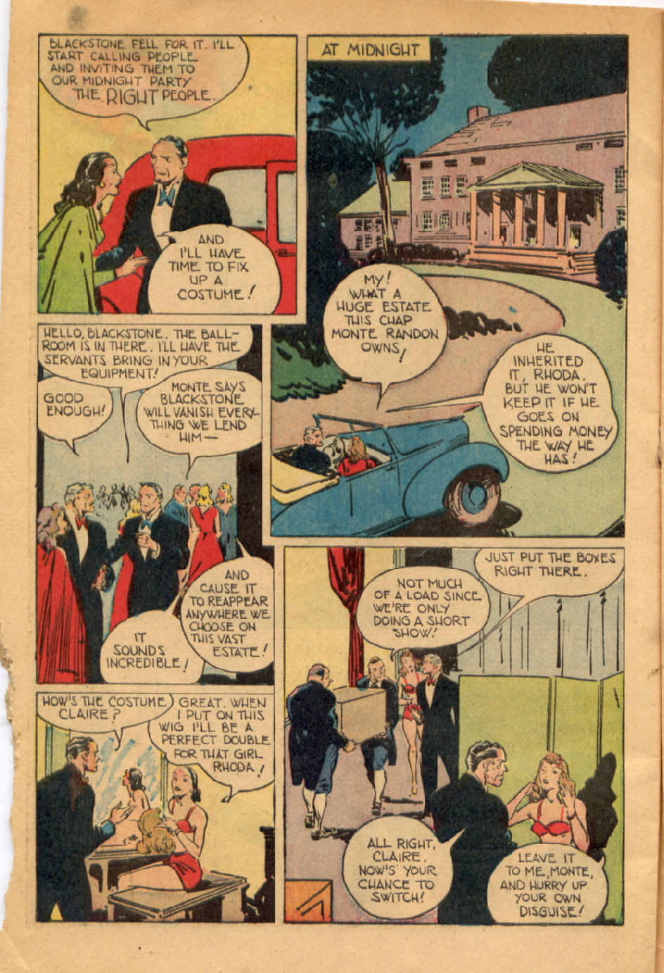 Read online Super-Magician Comics comic -  Issue #43 - 44