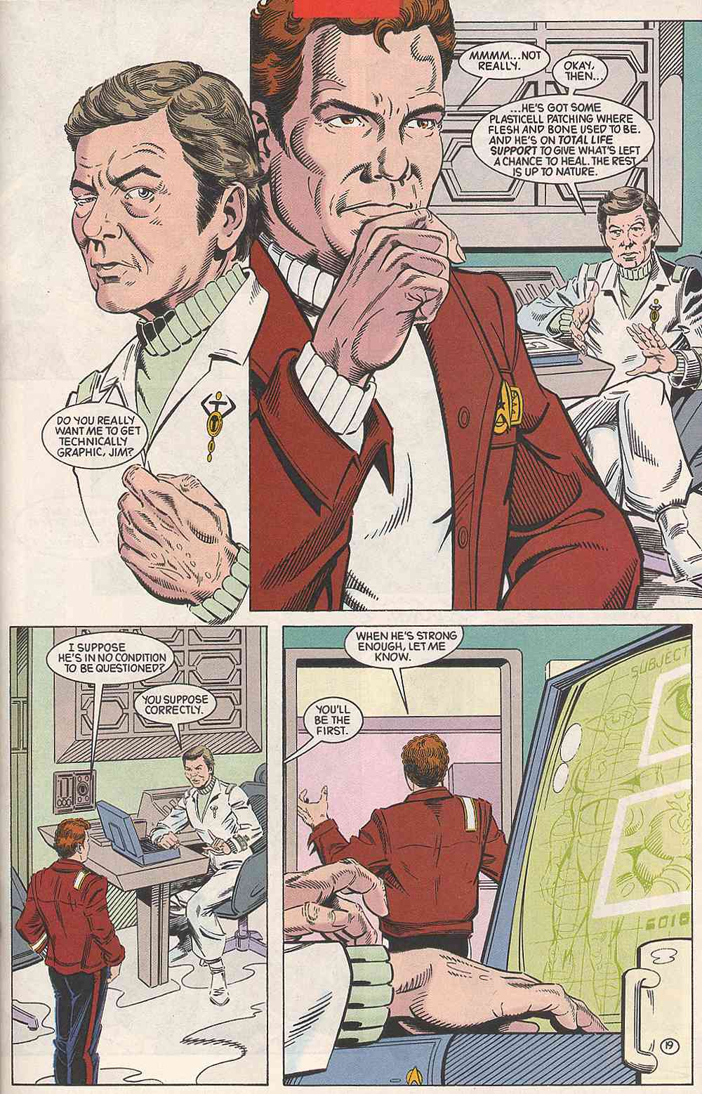 Read online Star Trek (1989) comic -  Issue #30 - 23