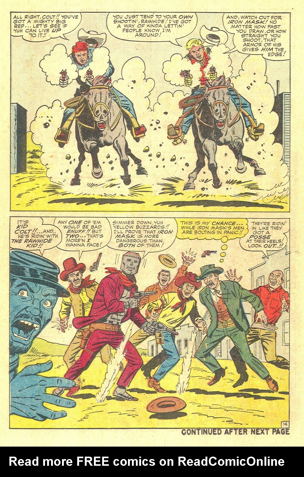 Read online Kid Colt Outlaw comic -  Issue #121 - 18