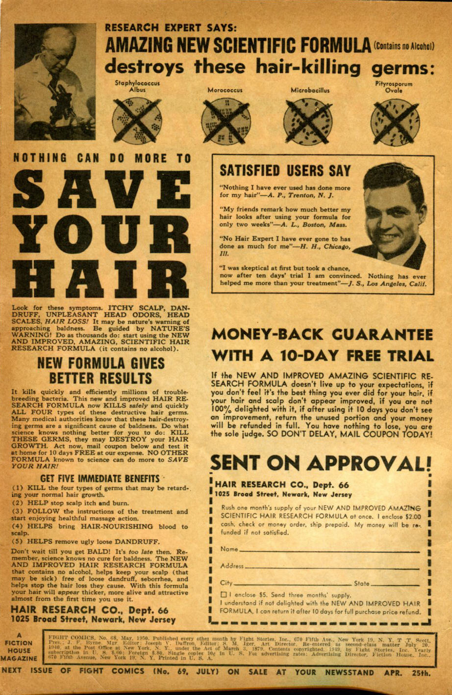 Read online Fight Comics comic -  Issue #68 - 2