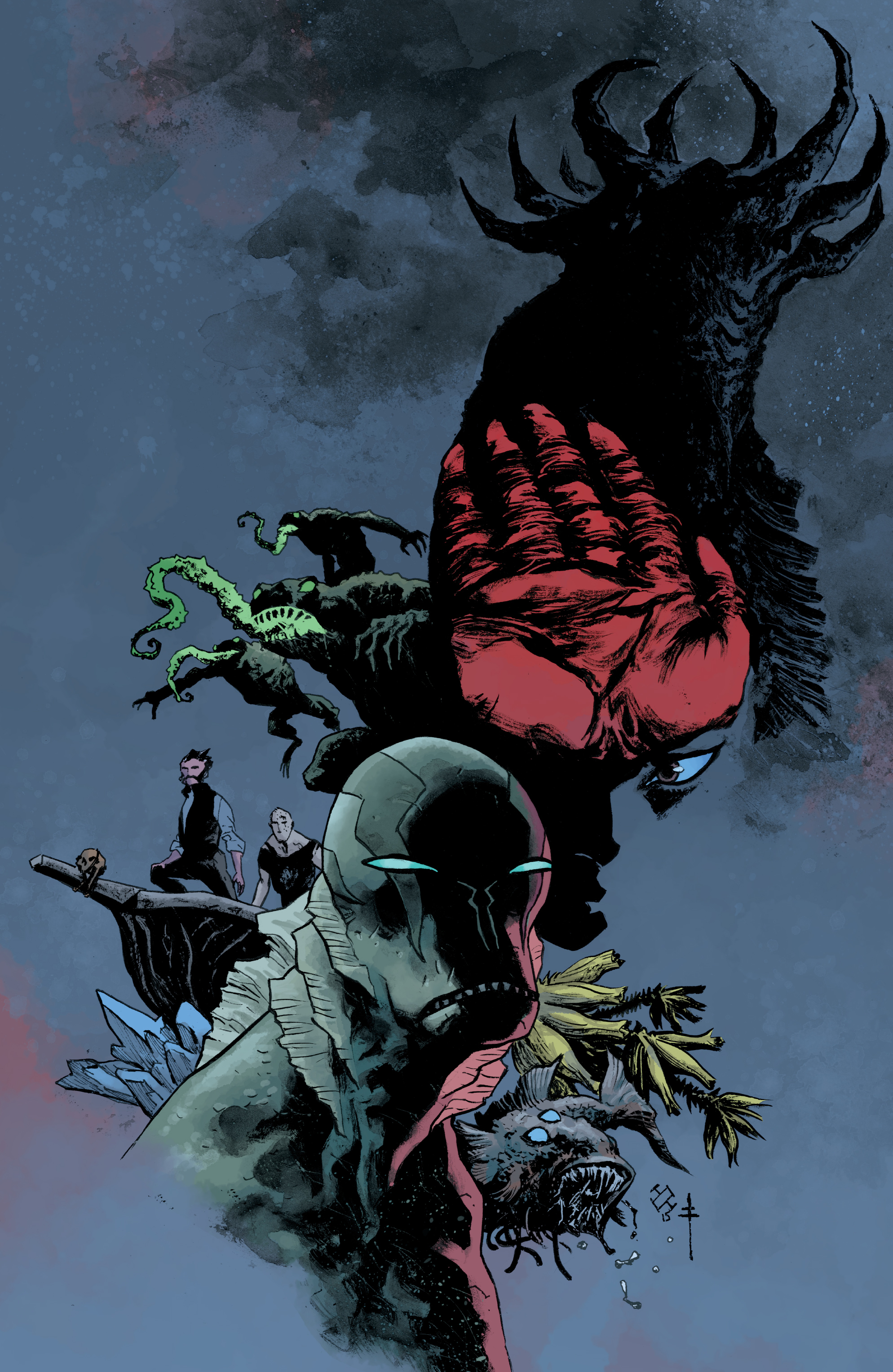 Read online Abe Sapien comic -  Issue # _TPB Dark and Terrible 2 (Part 5) - 25