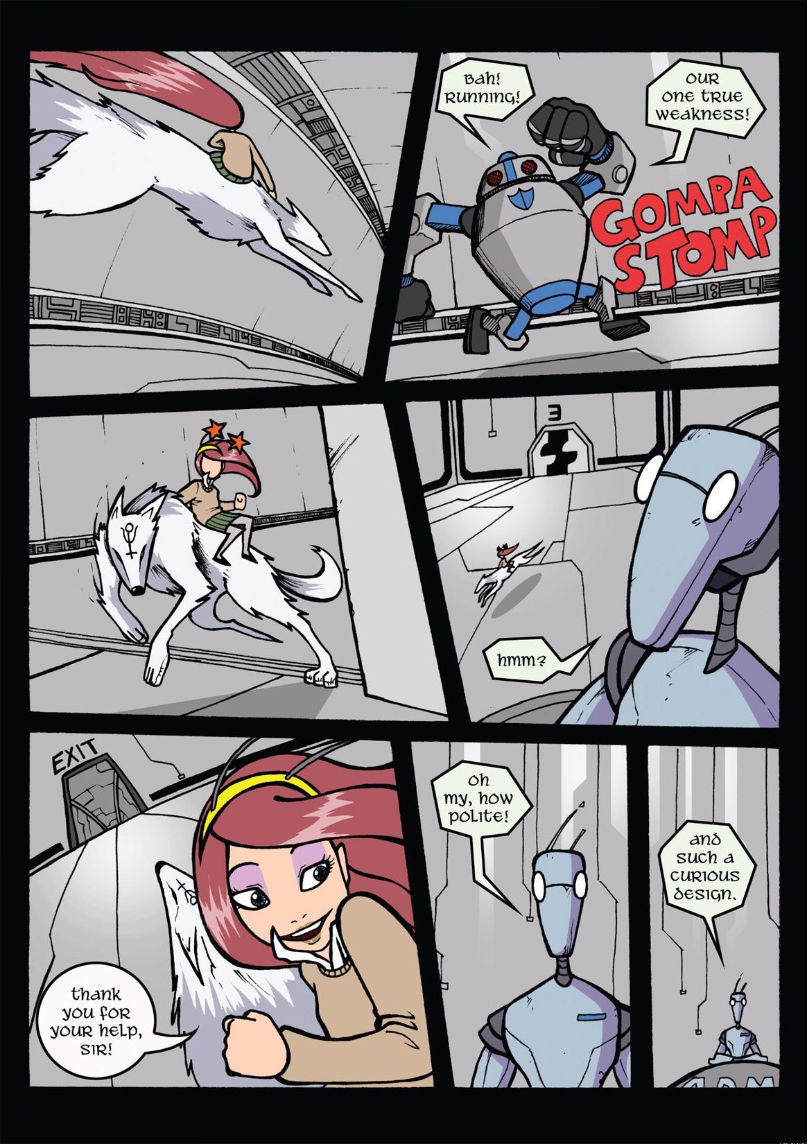 Read online Gunnerkrigg Court comic -  Issue # TPB 1 (Part 3) - 47