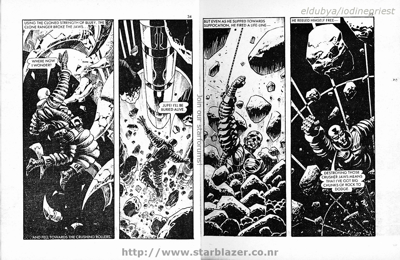 Read online Starblazer comic -  Issue #166 - 19