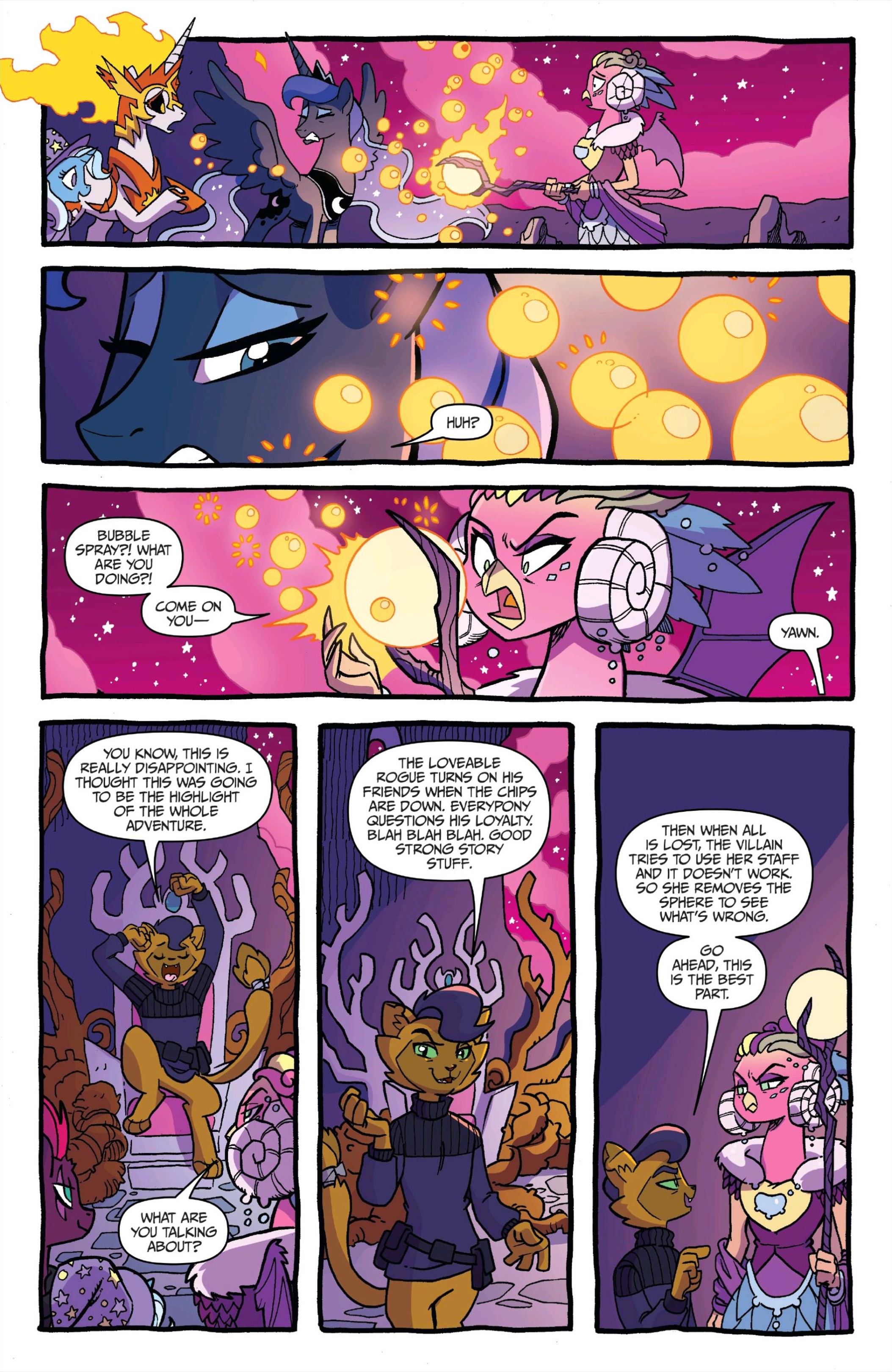 Read online My Little Pony: Nightmare Knights comic -  Issue #5 - 17