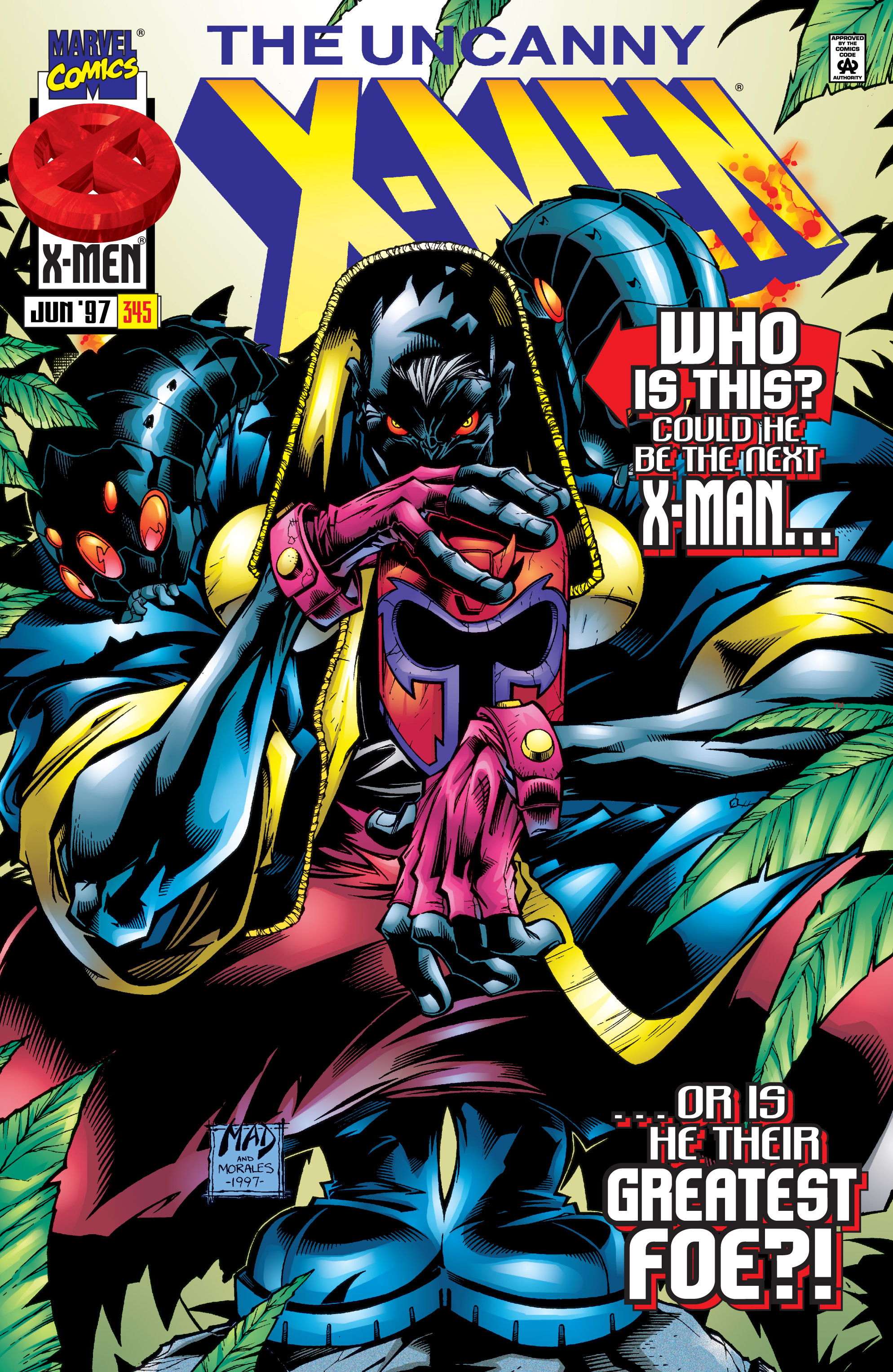 Read online Uncanny X-Men (1963) comic -  Issue #345 - 1