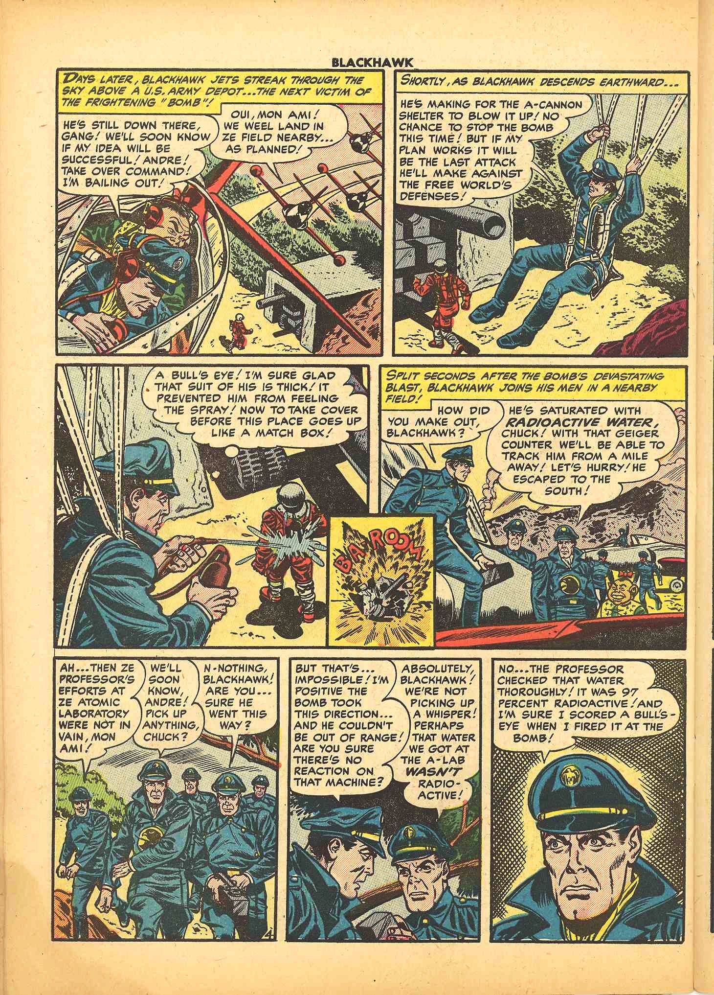 Read online Blackhawk (1957) comic -  Issue #79 - 30