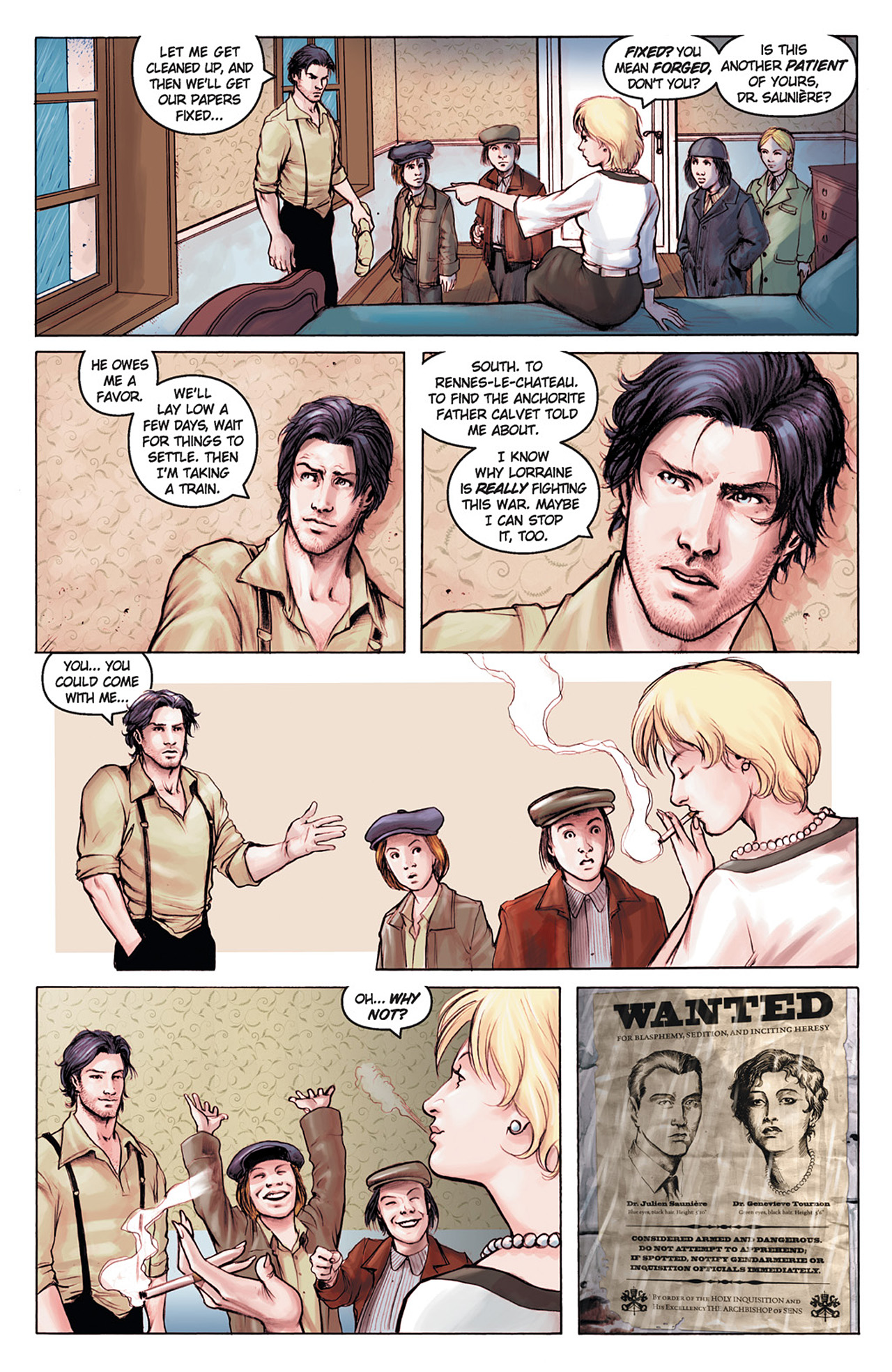 Read online Rex Mundi (2006) comic -  Issue # TPB 4 - 71