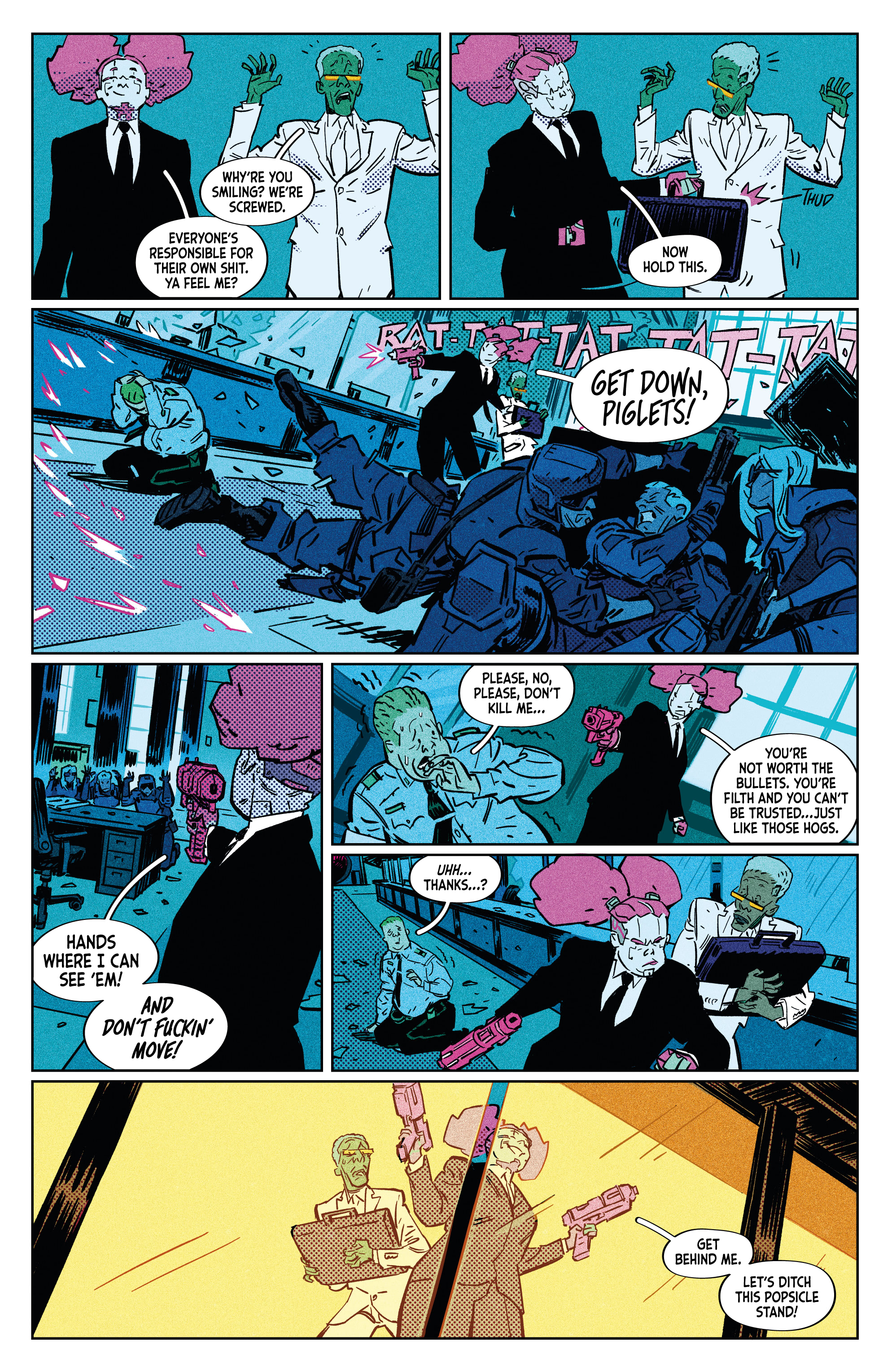 Read online Cyberpunk 2077: Blackout comic -  Issue #3 - 14