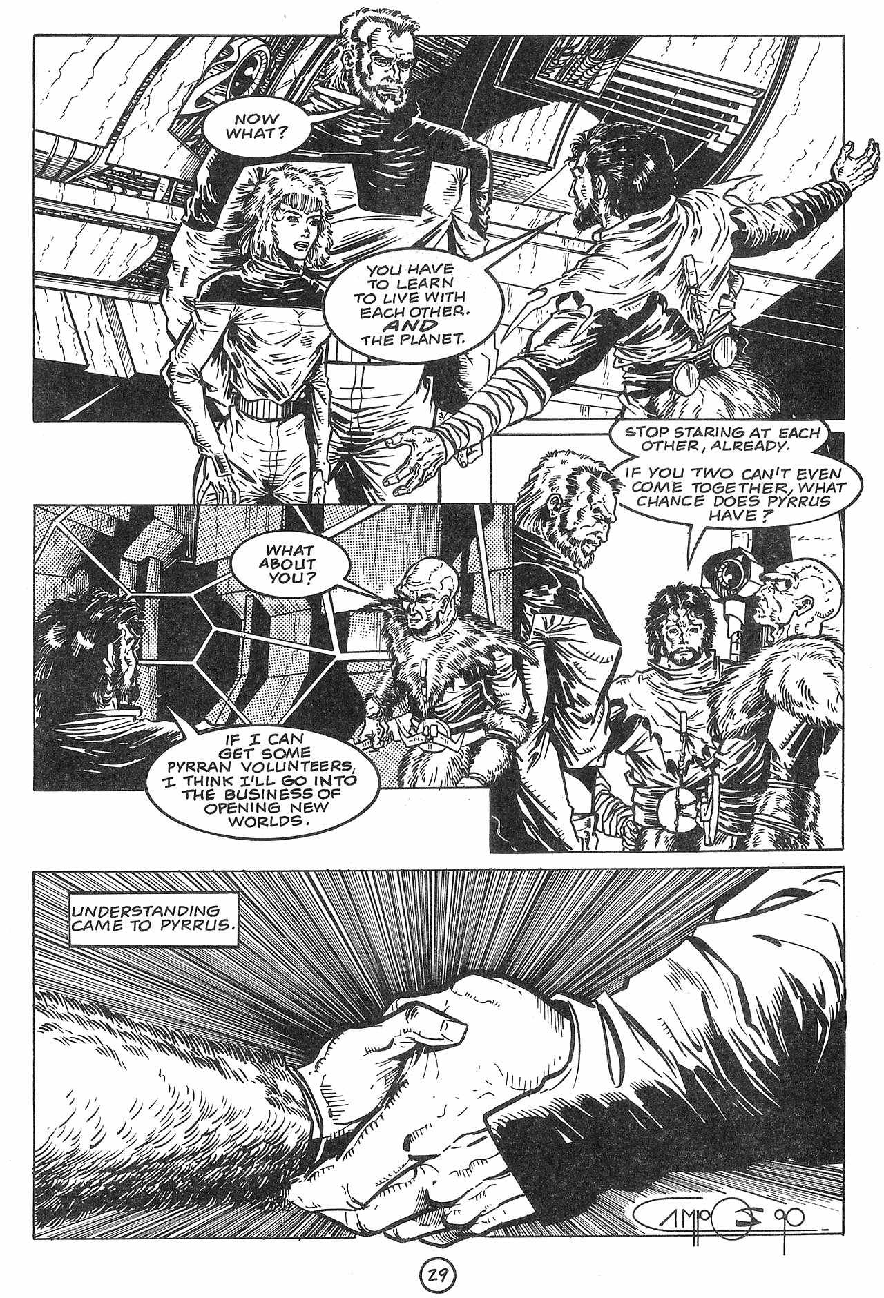 Read online Deathworld comic -  Issue #4 - 30