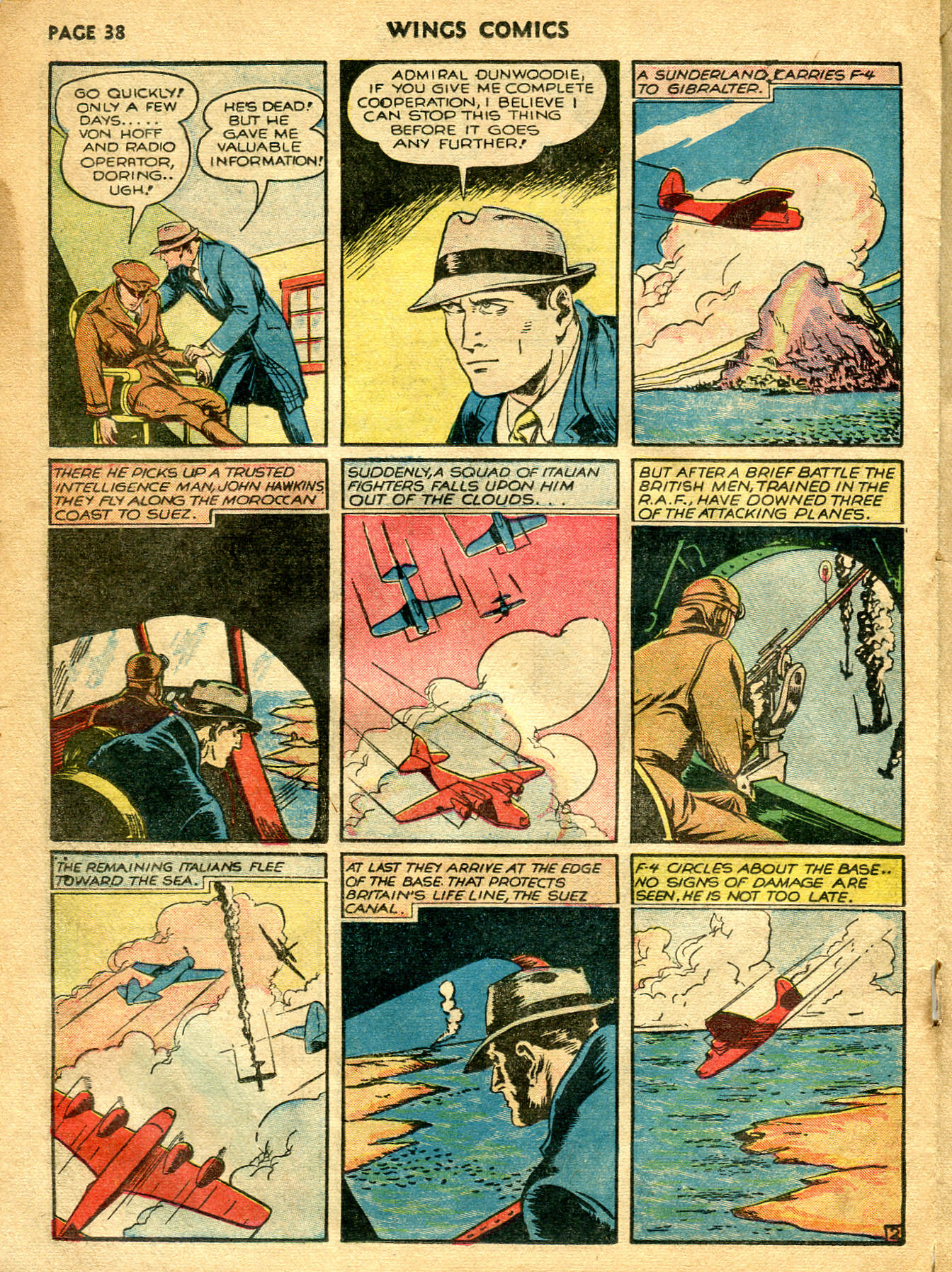 Read online Wings Comics comic -  Issue #5 - 40