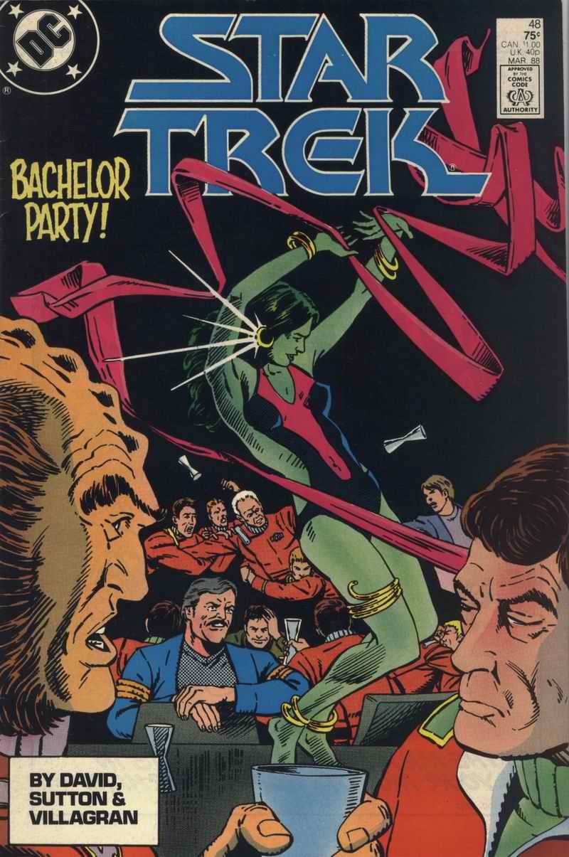 Read online Star Trek (1984) comic -  Issue #48 - 1