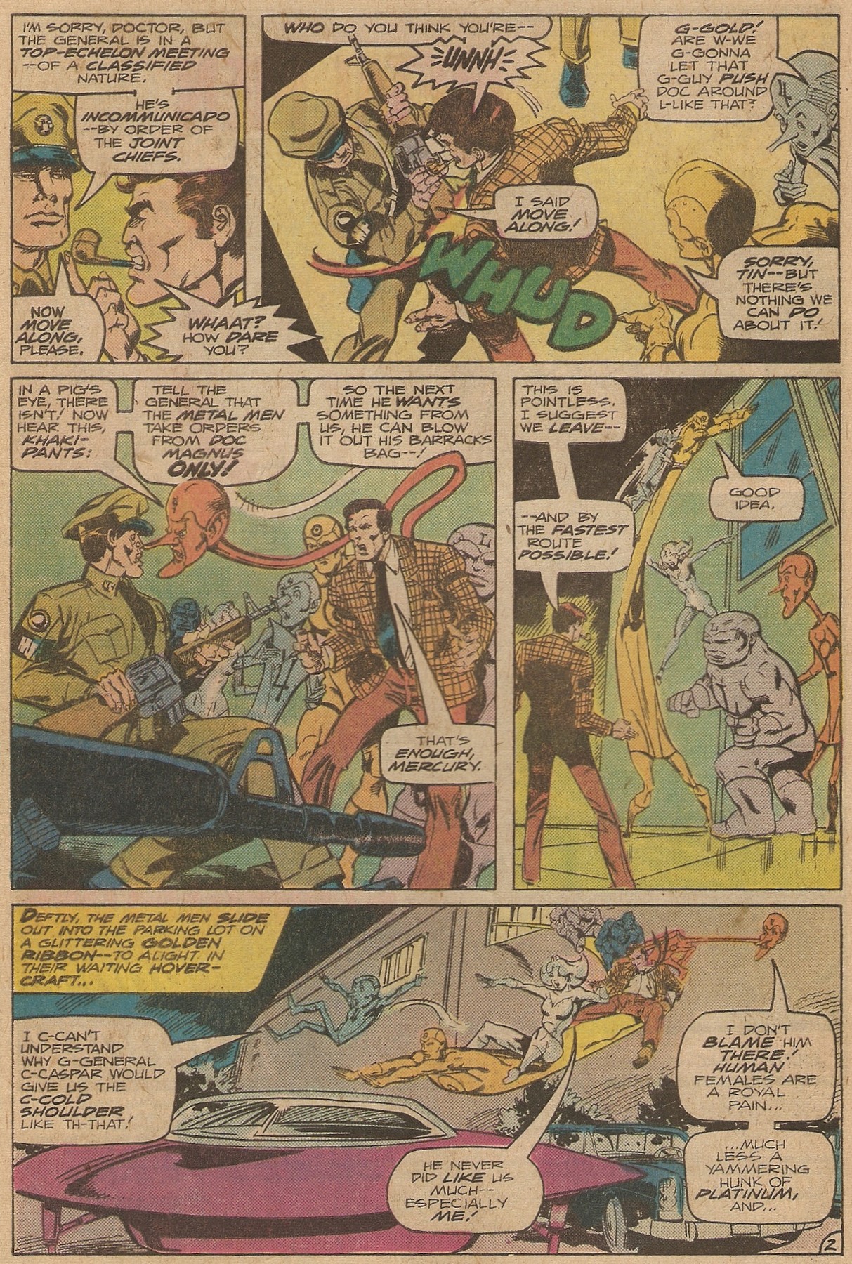 Read online Metal Men (1963) comic -  Issue #52 - 4