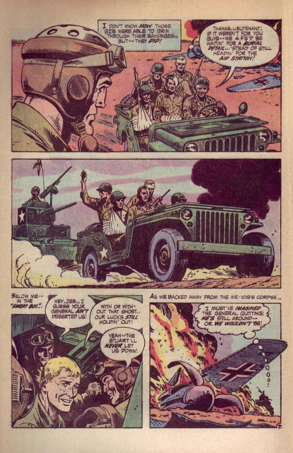 Read online G.I. Combat (1952) comic -  Issue #150 - 11