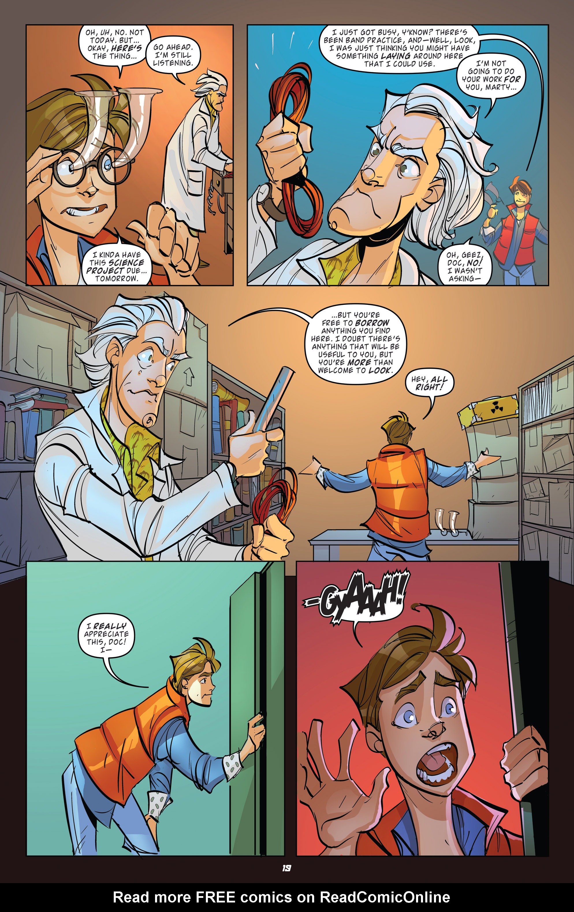 Read online Back to the Future (2015) comic -  Issue #2 - 21