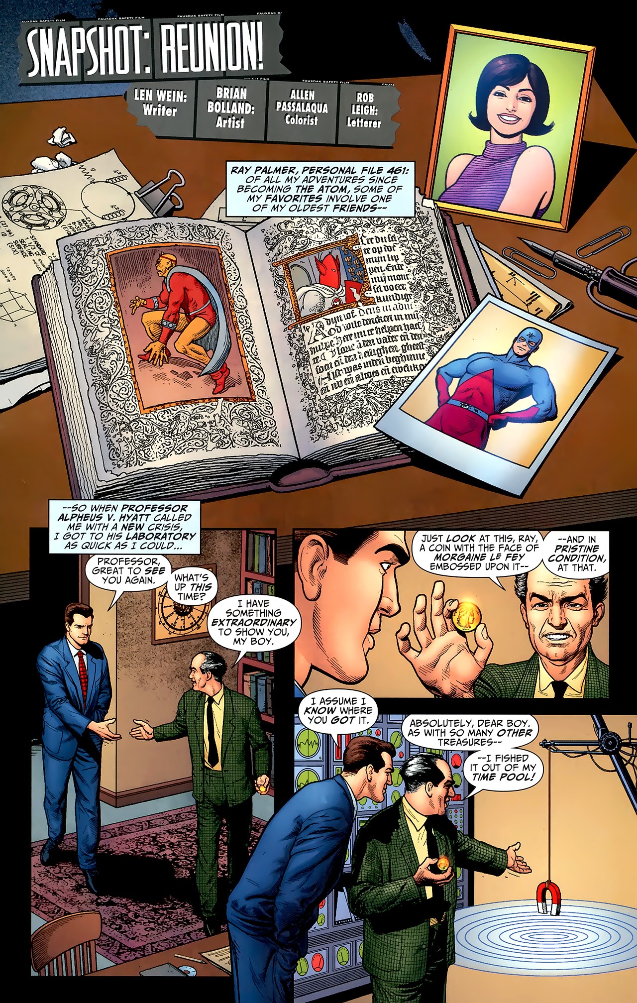 Read online DC Universe: Legacies comic -  Issue #7 - 24