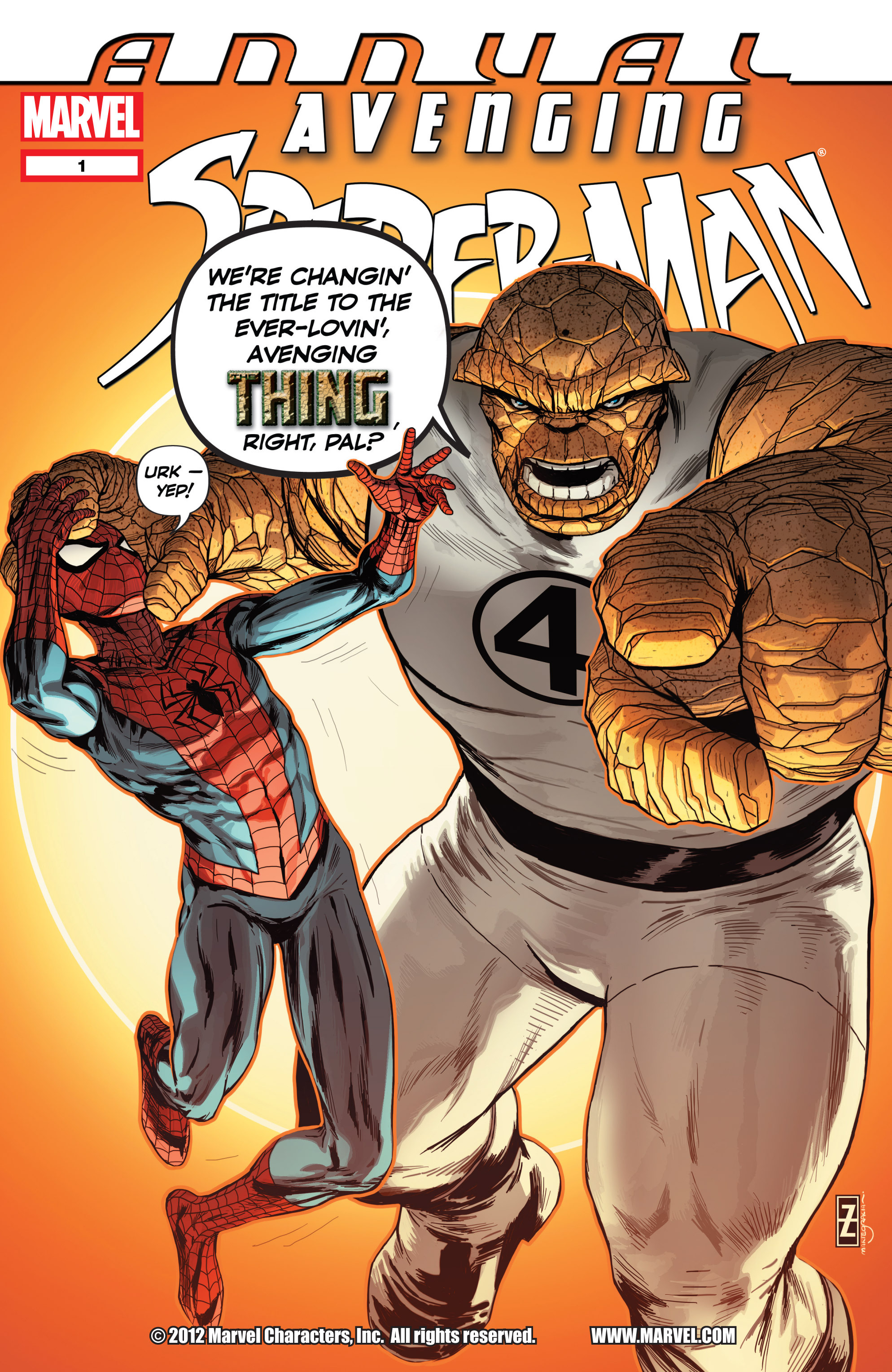 Read online Avenging Spider-Man comic -  Issue # Annual 1 - 1