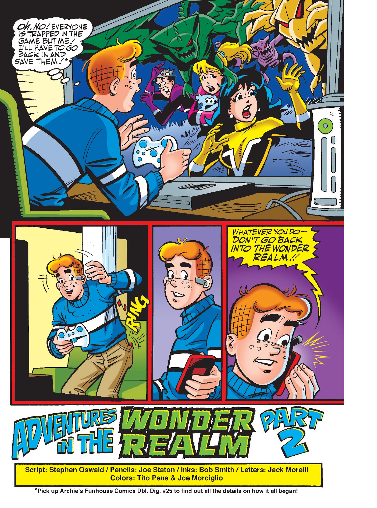 Read online Archie's Funhouse Double Digest comic -  Issue #26 - 36