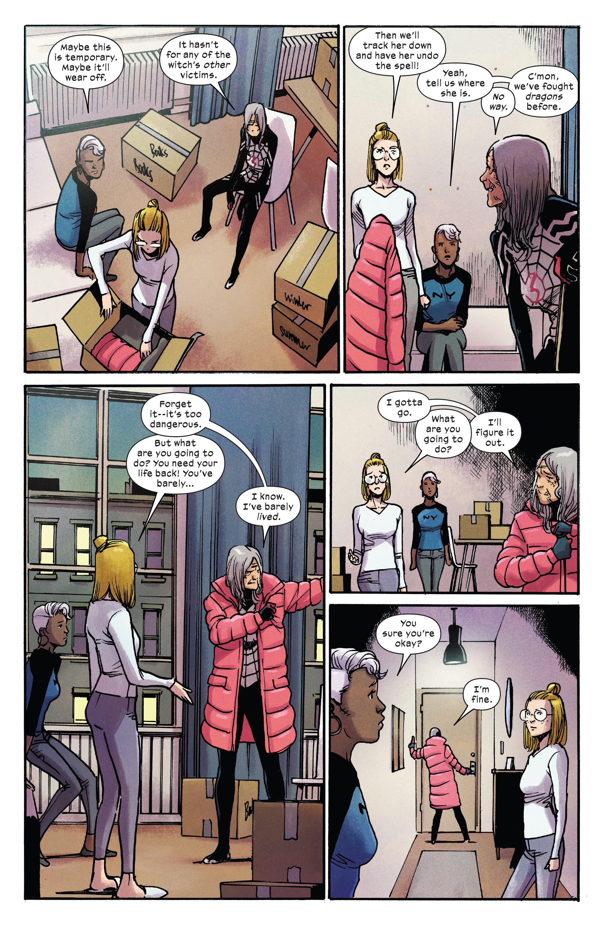 Read online Silk (2022) comic -  Issue #4 - 7