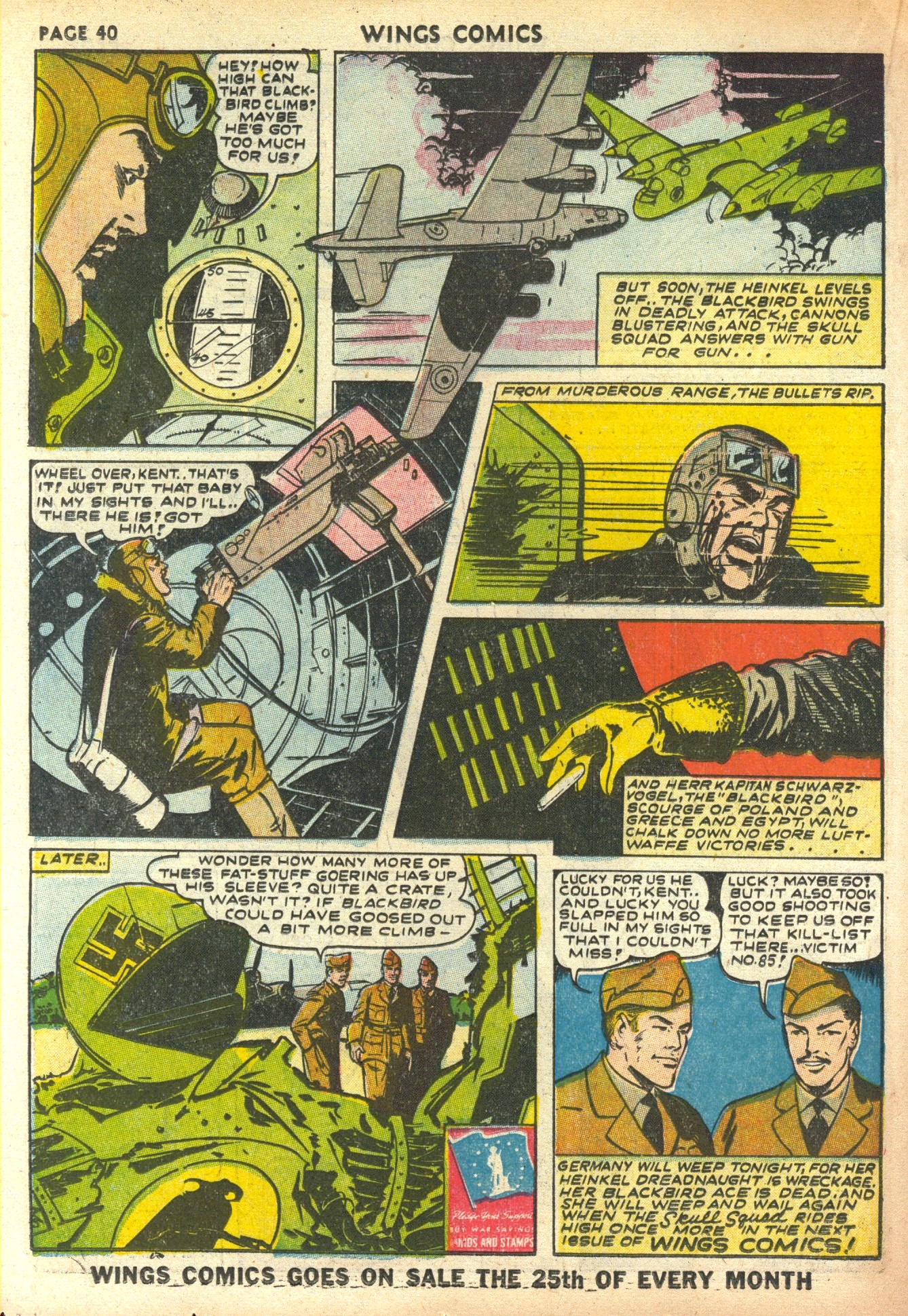 Read online Wings Comics comic -  Issue #30 - 42