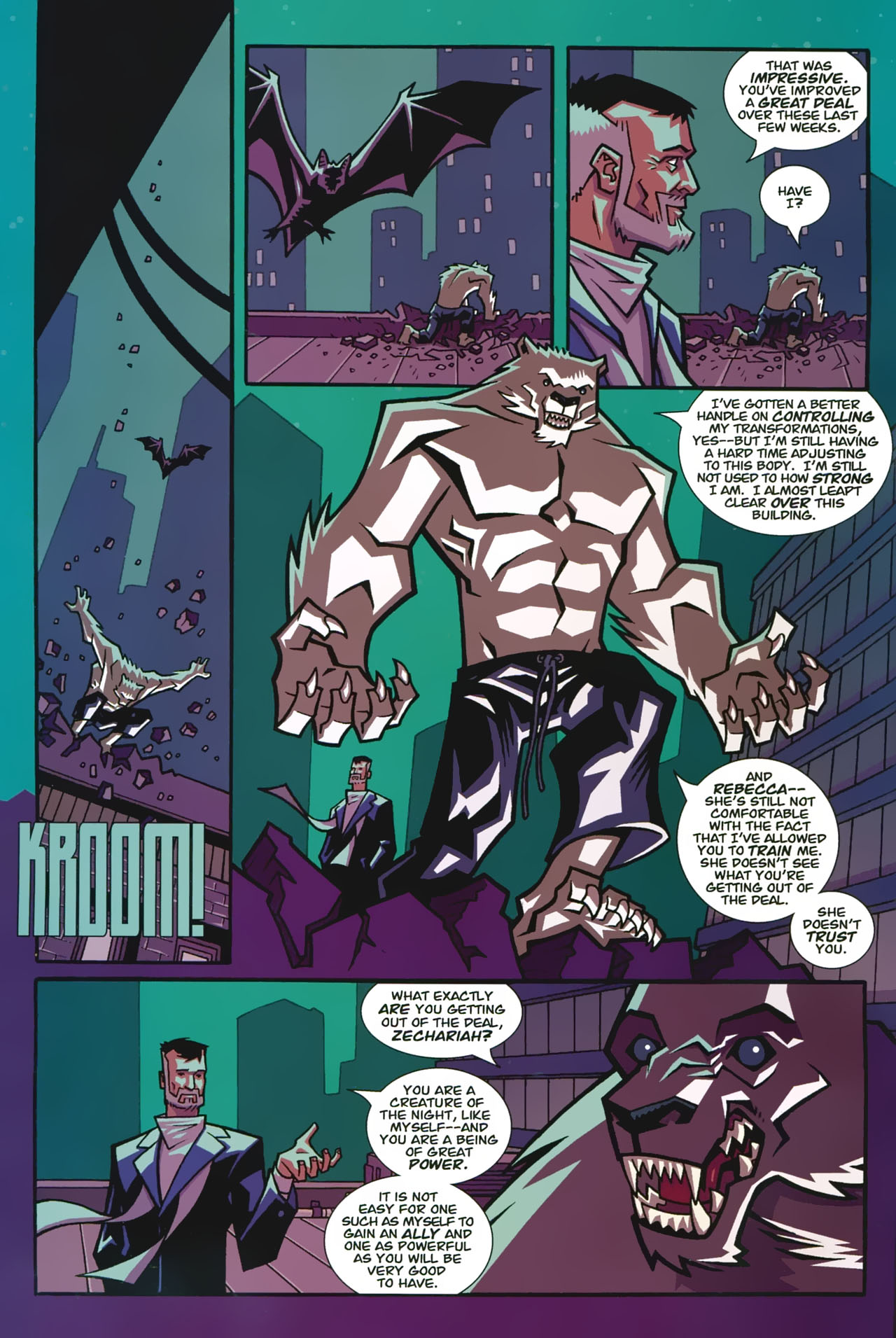 Read online The Astounding Wolf-Man comic -  Issue #2 - 4