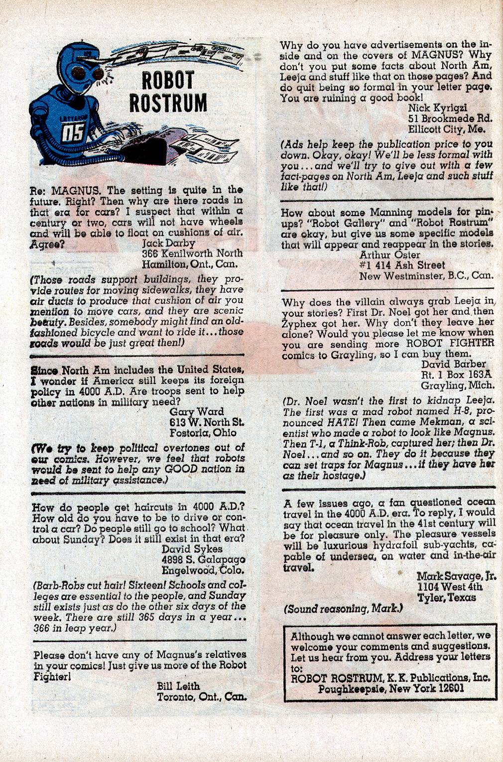 Read online Magnus, Robot Fighter 4000 AD comic -  Issue #20 - 29