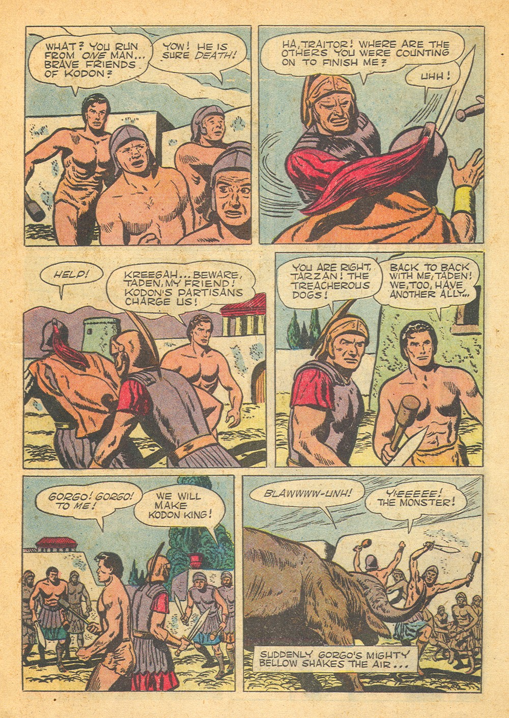 Read online Tarzan (1948) comic -  Issue #57 - 17