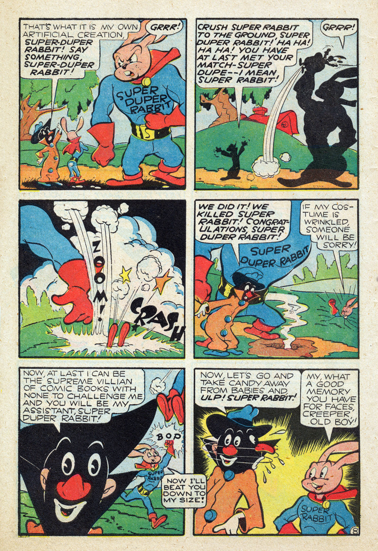 Read online Comedy Comics (1942) comic -  Issue #24 - 9