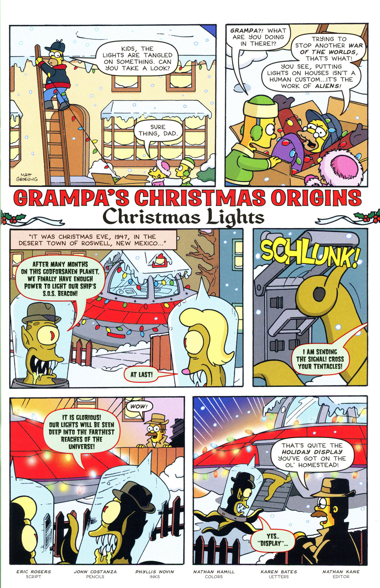 Read online The Simpsons Winter Wingding comic -  Issue #7 - 11