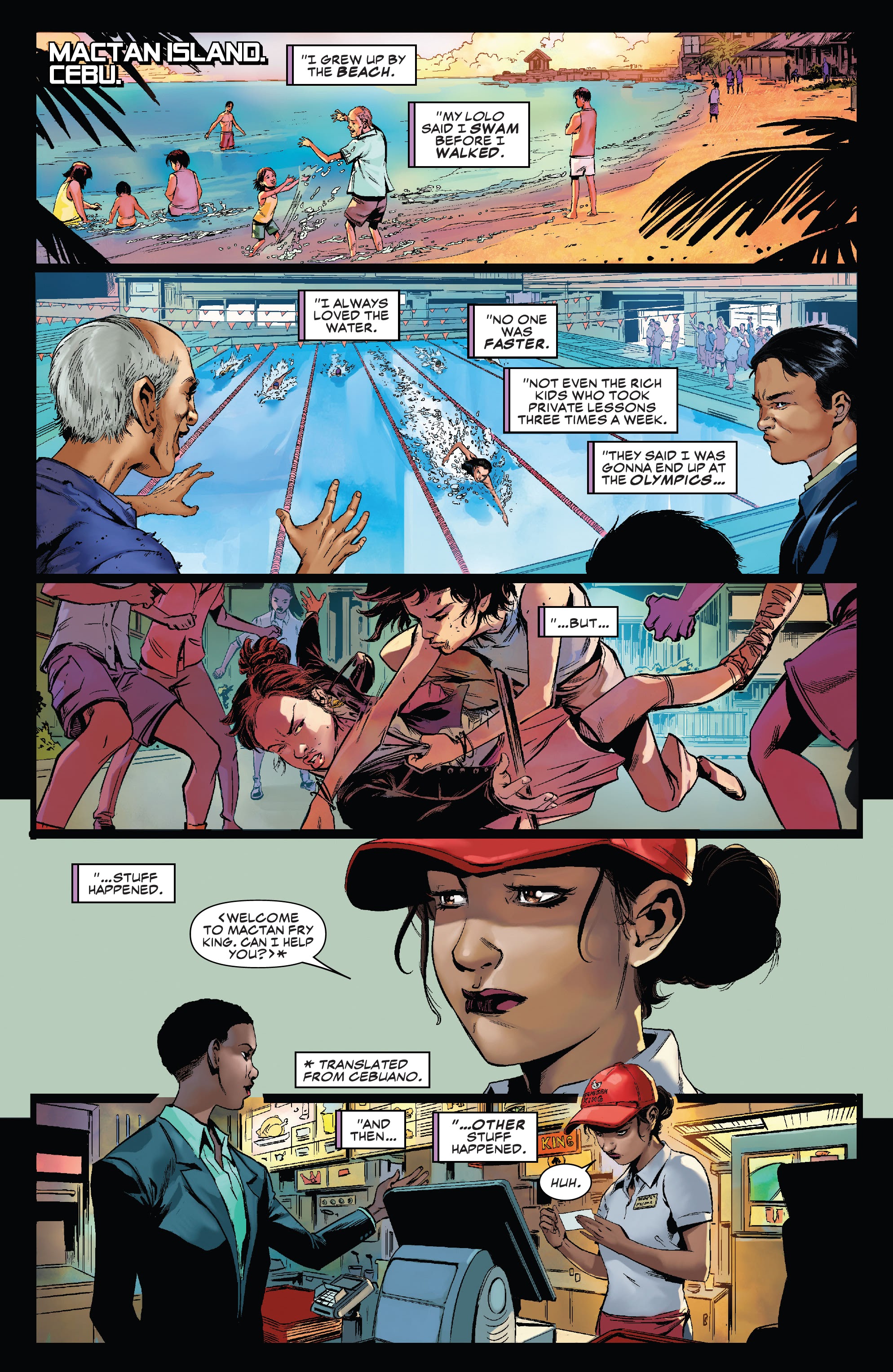 Read online Aero & Sword Master: Origins And Odysseys comic -  Issue # TPB - 9